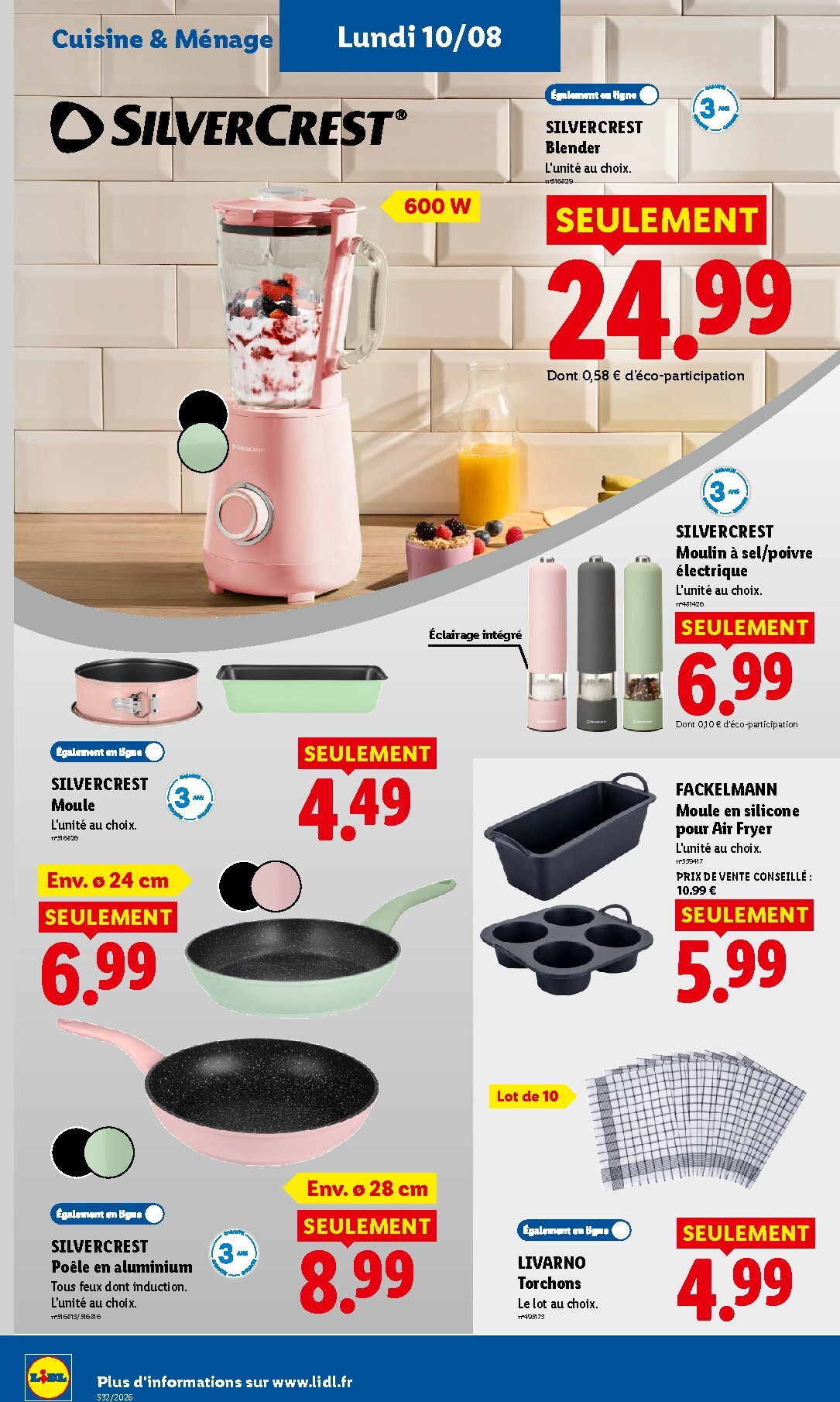 lidl - Flyer Lidl pour la semaine prochaine du de jeudi 06/08/2026 au du mercredi 12/08/2026 - page: 54