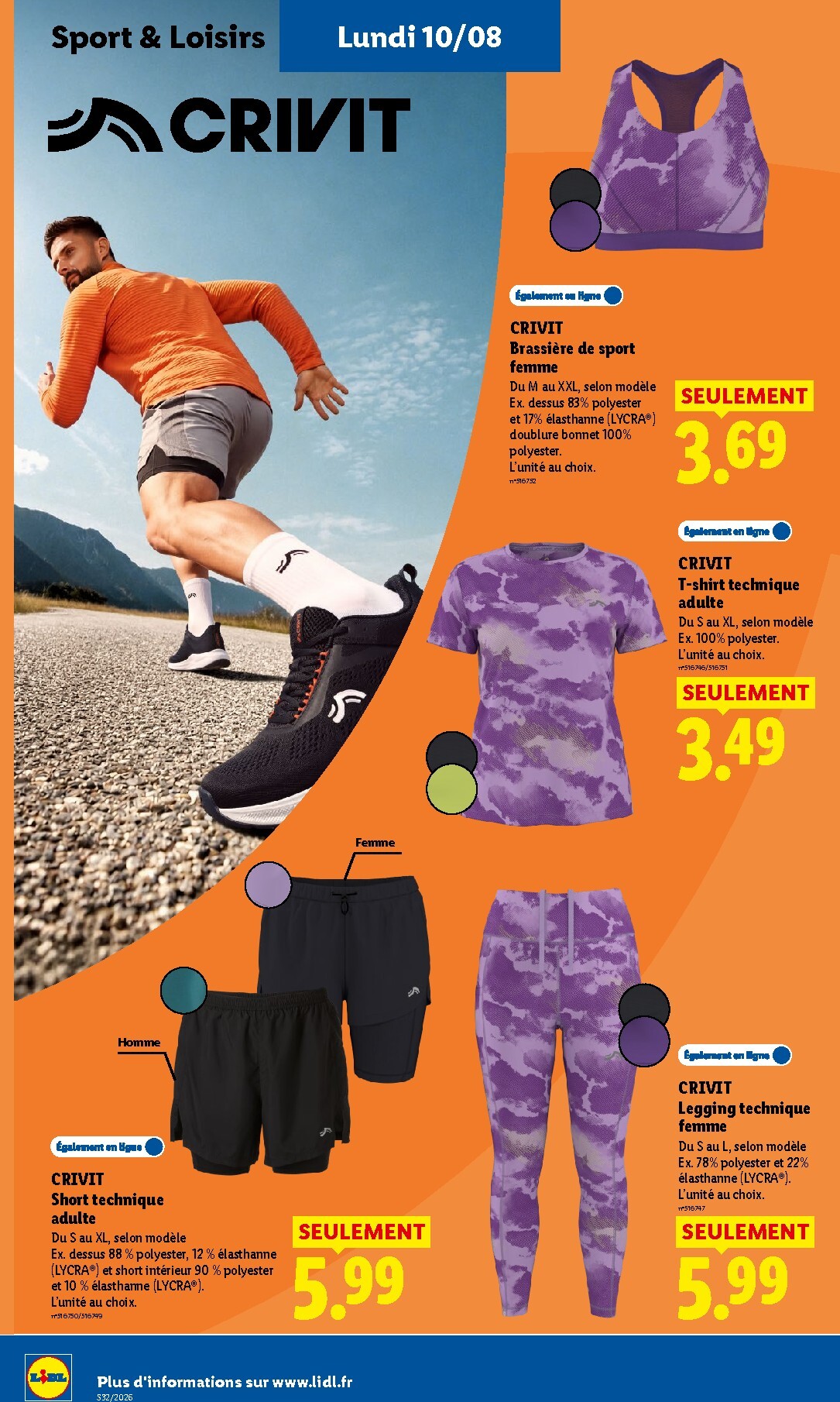lidl - Flyer Lidl pour la semaine prochaine du de jeudi 06/08/2026 au du mercredi 12/08/2026 - page: 52