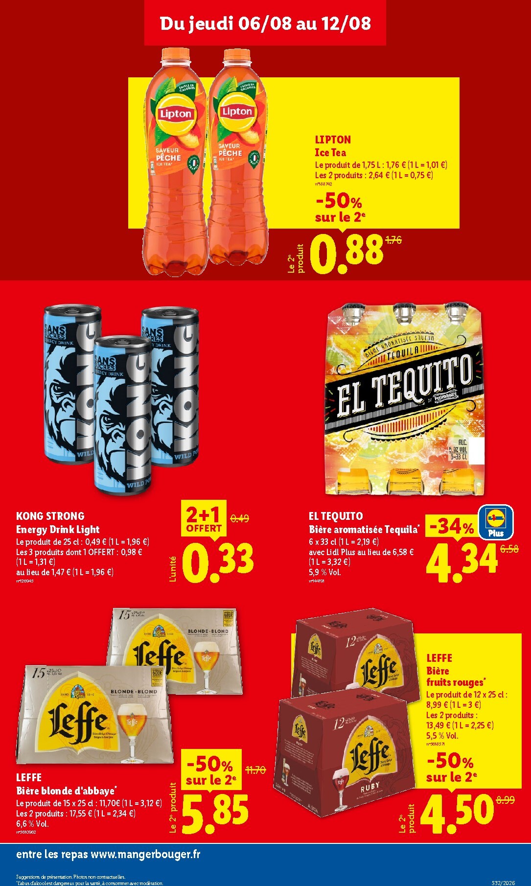 lidl - Flyer Lidl pour la semaine prochaine du de jeudi 06/08/2026 au du mercredi 12/08/2026 - page: 15