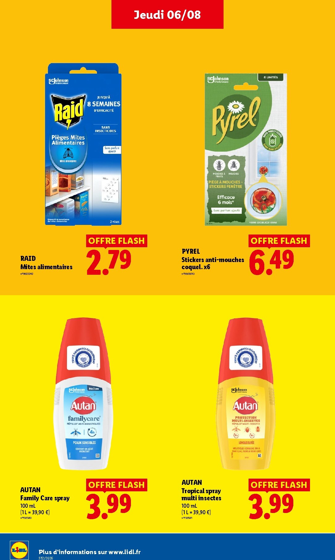 lidl - Flyer Lidl pour la semaine prochaine du de jeudi 06/08/2026 au du mercredi 12/08/2026 - page: 30