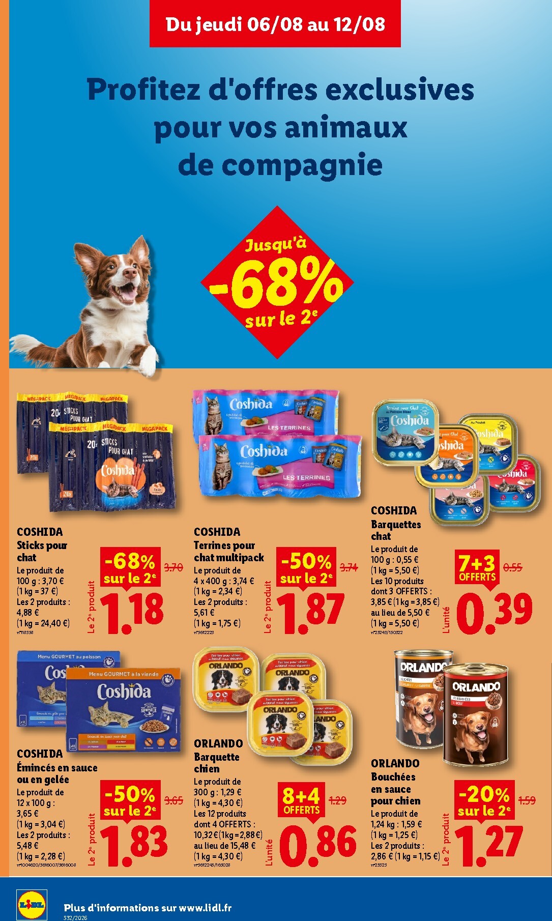 lidl - Flyer Lidl pour la semaine prochaine du de jeudi 06/08/2026 au du mercredi 12/08/2026 - page: 44
