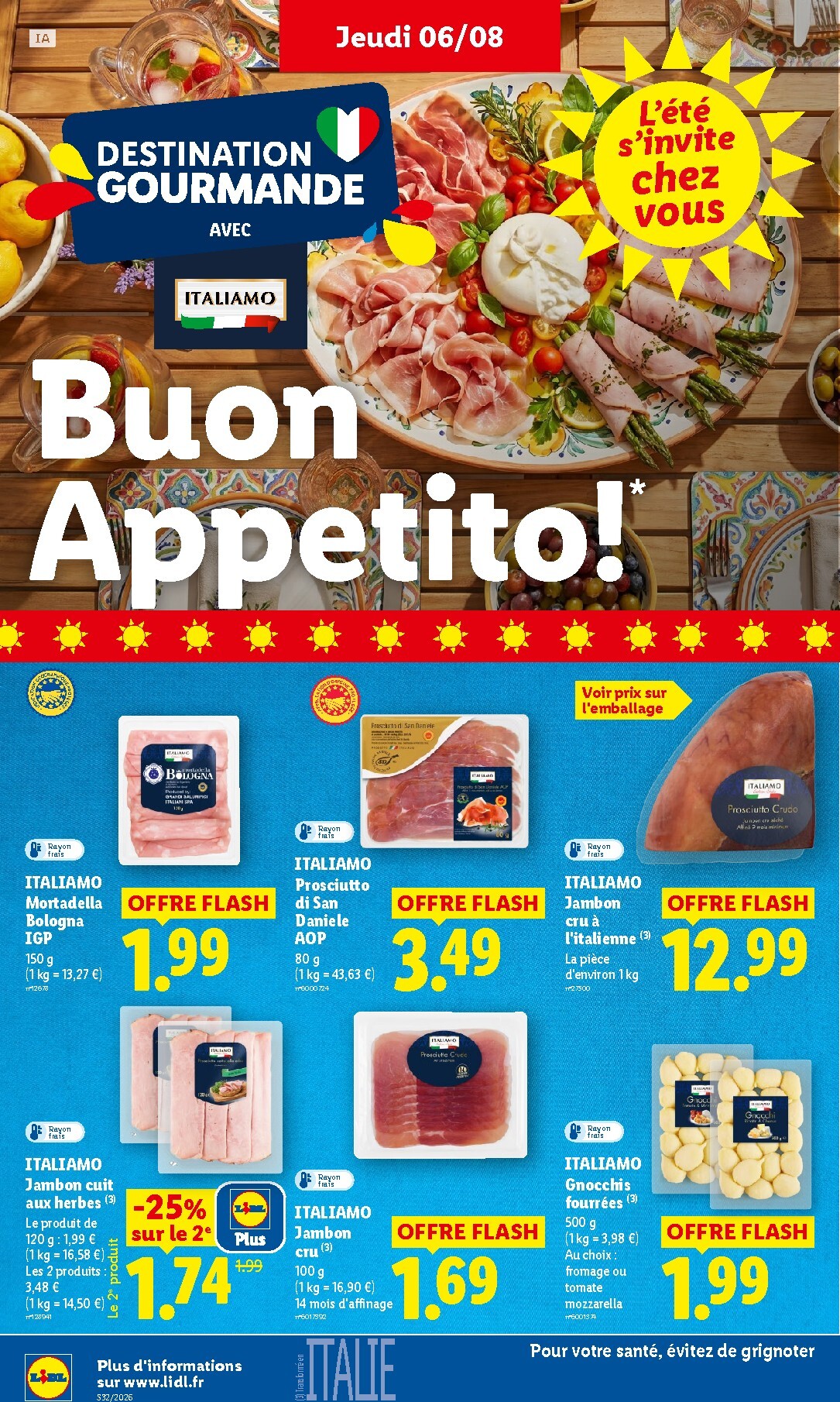 lidl - Flyer Lidl pour la semaine prochaine du de jeudi 06/08/2026 au du mercredi 12/08/2026 - page: 22