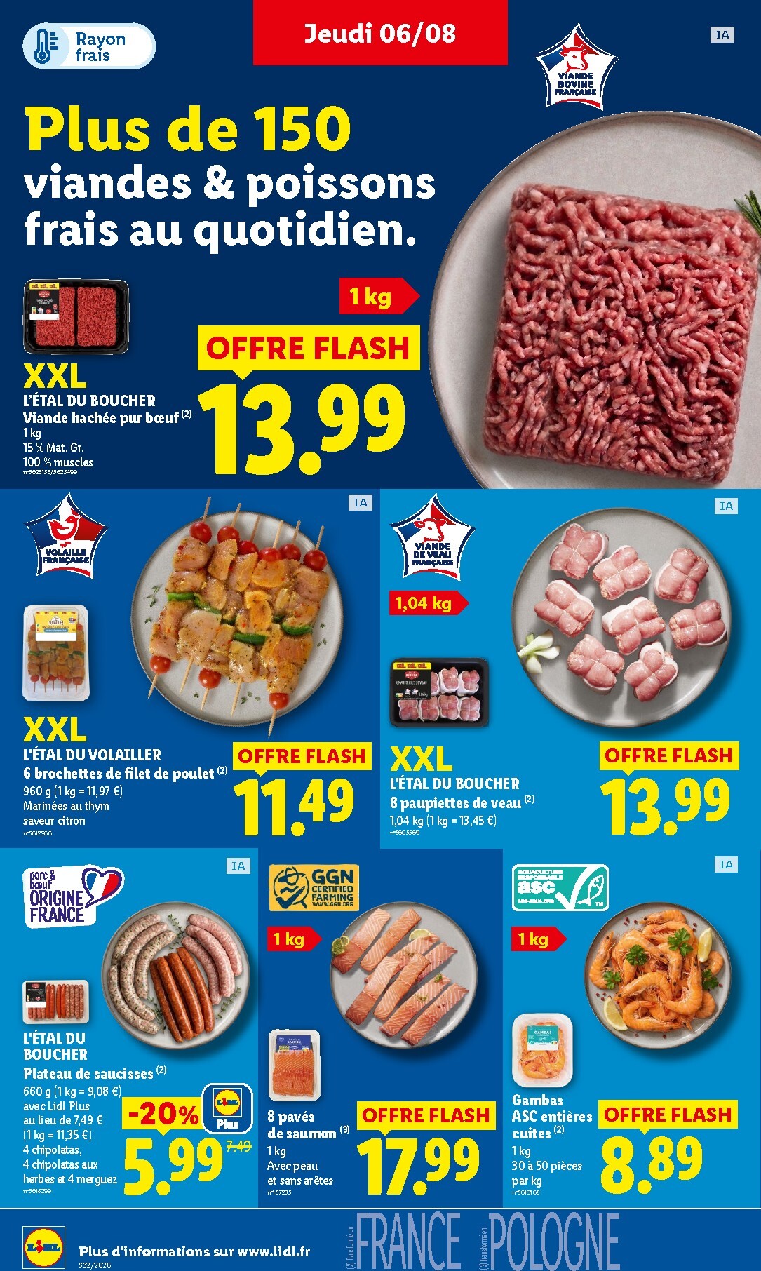lidl - Flyer Lidl pour la semaine prochaine du de jeudi 06/08/2026 au du mercredi 12/08/2026 - page: 8