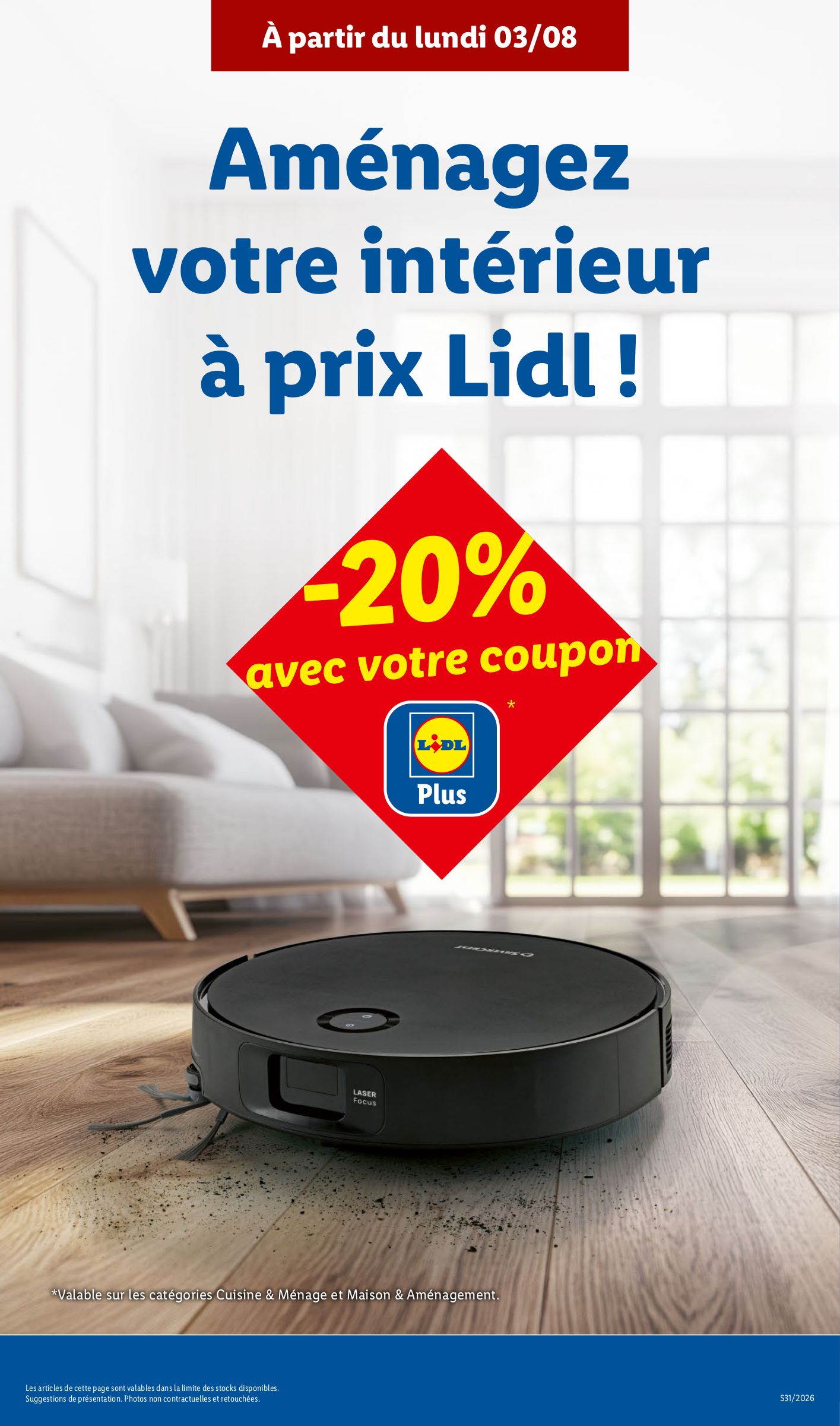 lidl - Current Lidl leaflet valid from de jeudi 30/07/2026 to du mercredi 05/08/2026 - page: 43