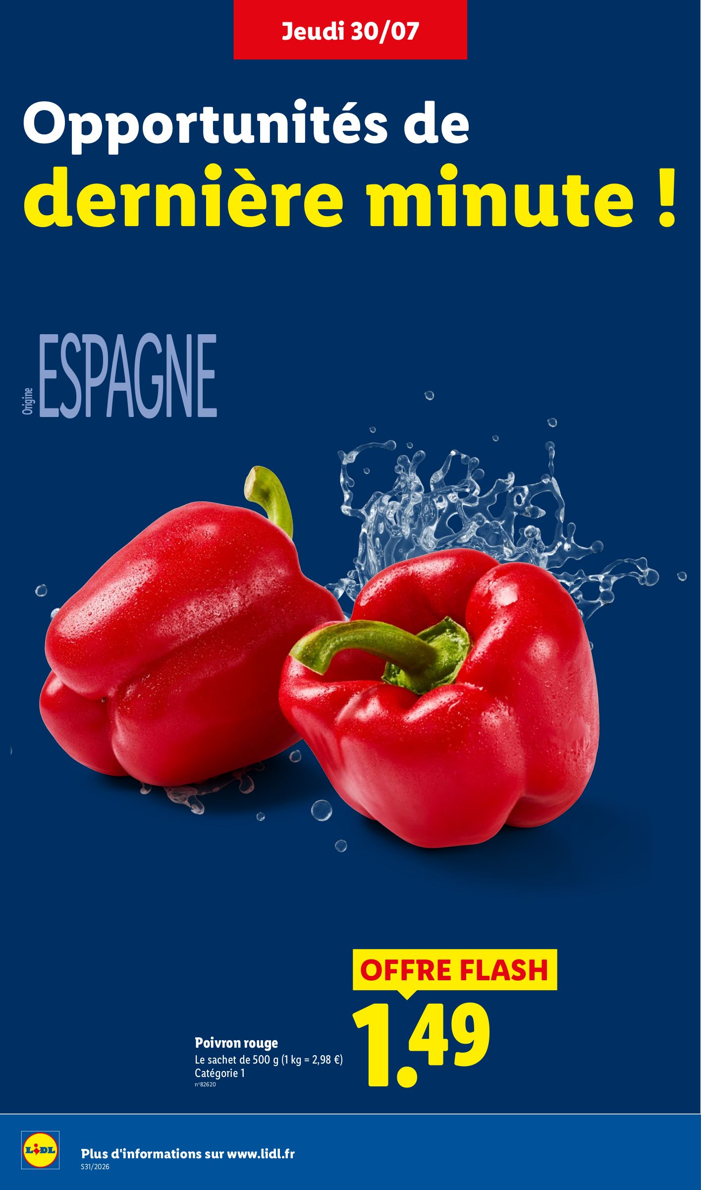 lidl - Current Lidl leaflet valid from de jeudi 30/07/2026 to du mercredi 05/08/2026 - page: 4