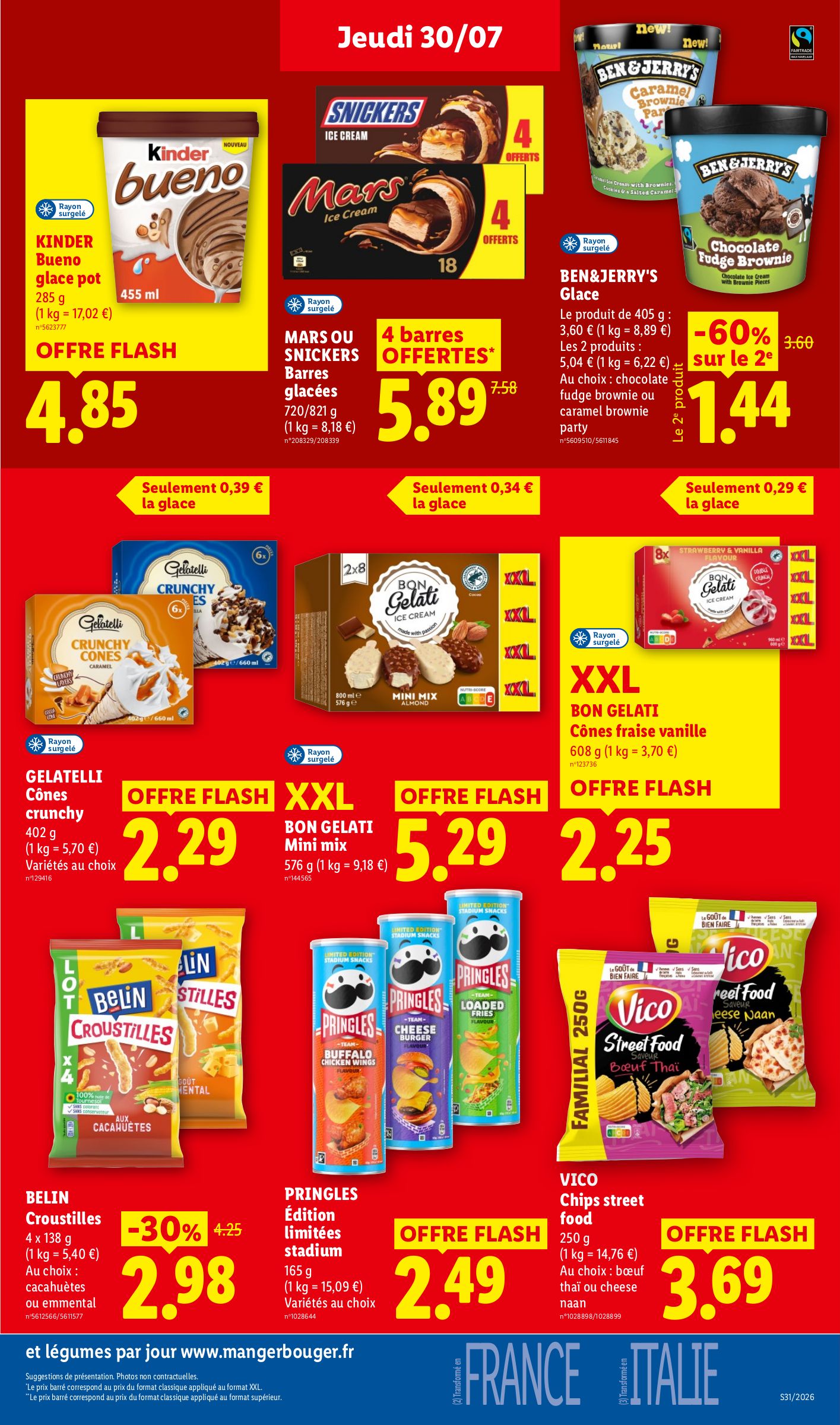 lidl - Current Lidl leaflet valid from de jeudi 30/07/2026 to du mercredi 05/08/2026 - page: 21