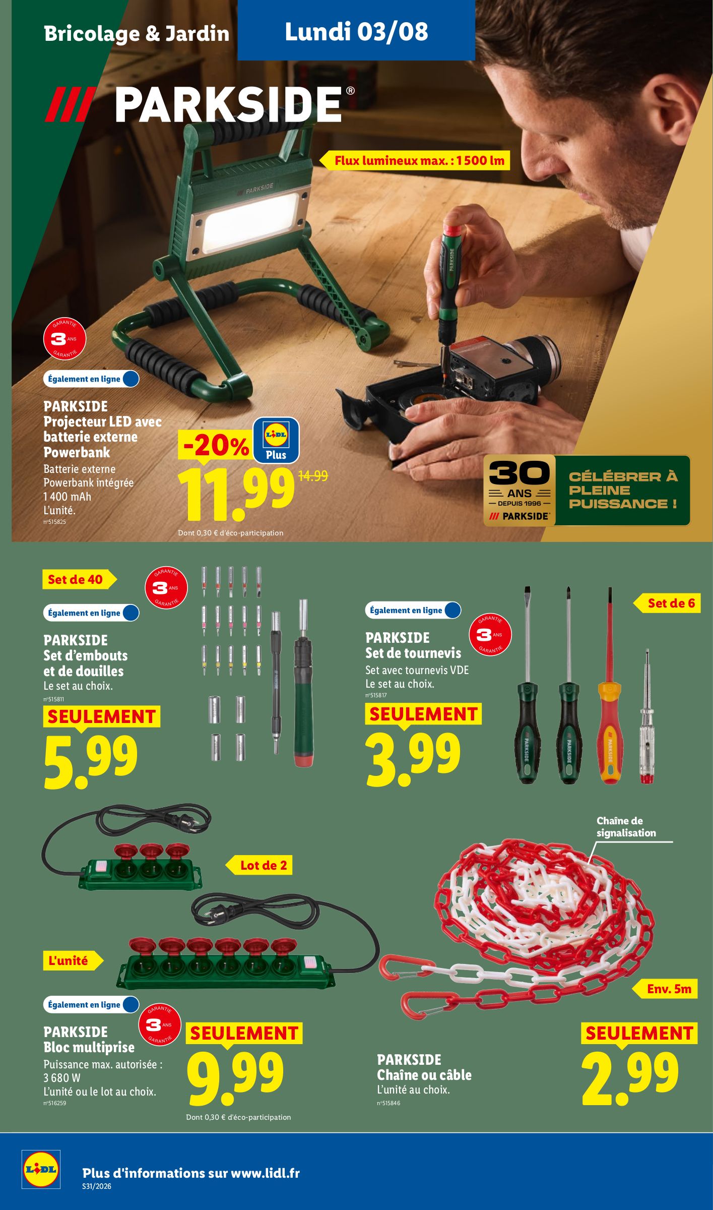 lidl - Current Lidl leaflet valid from de jeudi 30/07/2026 to du mercredi 05/08/2026 - page: 48