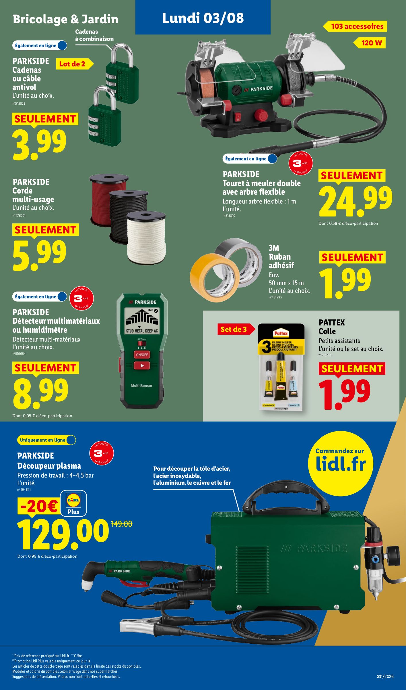lidl - Current Lidl leaflet valid from de jeudi 30/07/2026 to du mercredi 05/08/2026 - page: 45