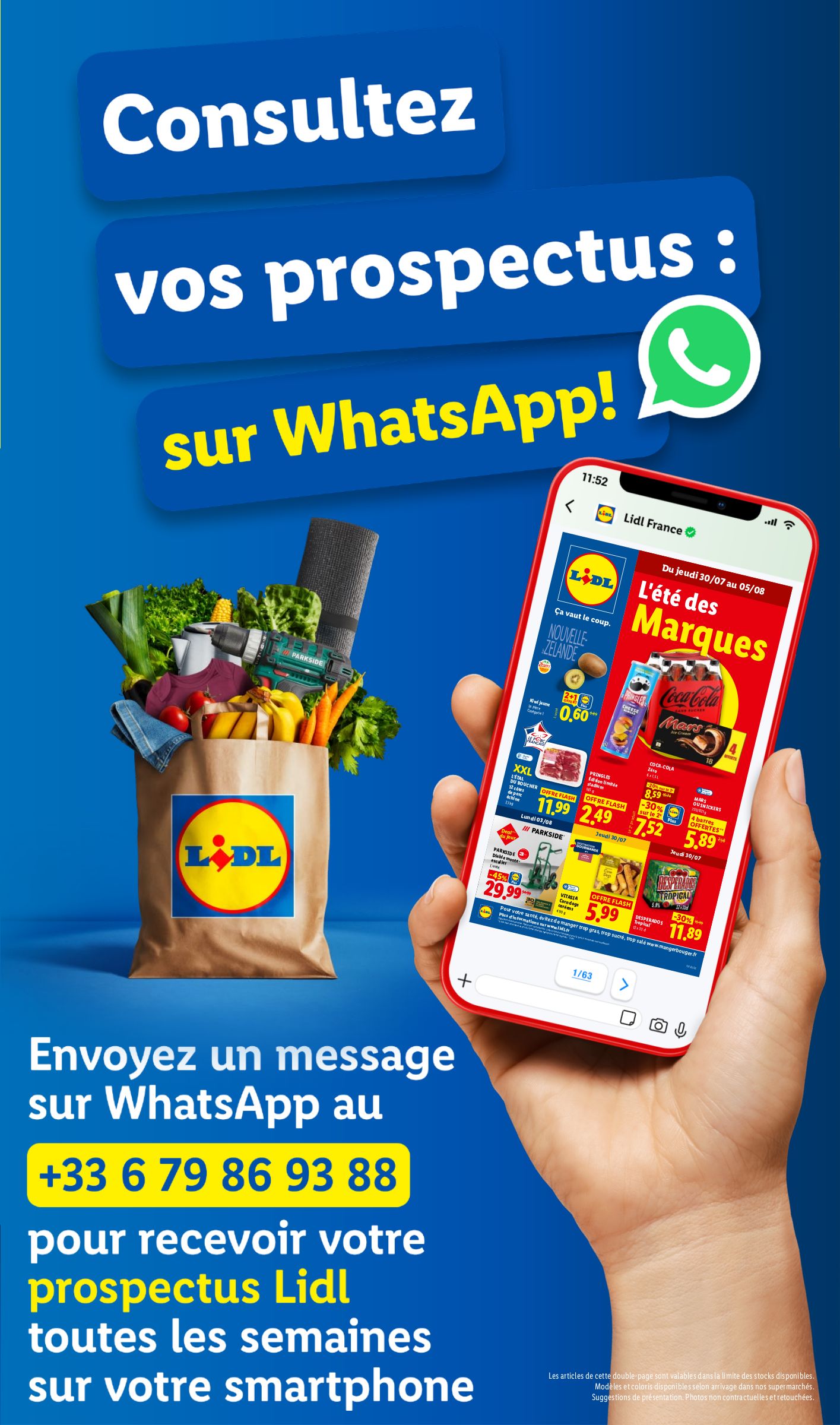 lidl - Current Lidl leaflet valid from de jeudi 30/07/2026 to du mercredi 05/08/2026 - page: 58