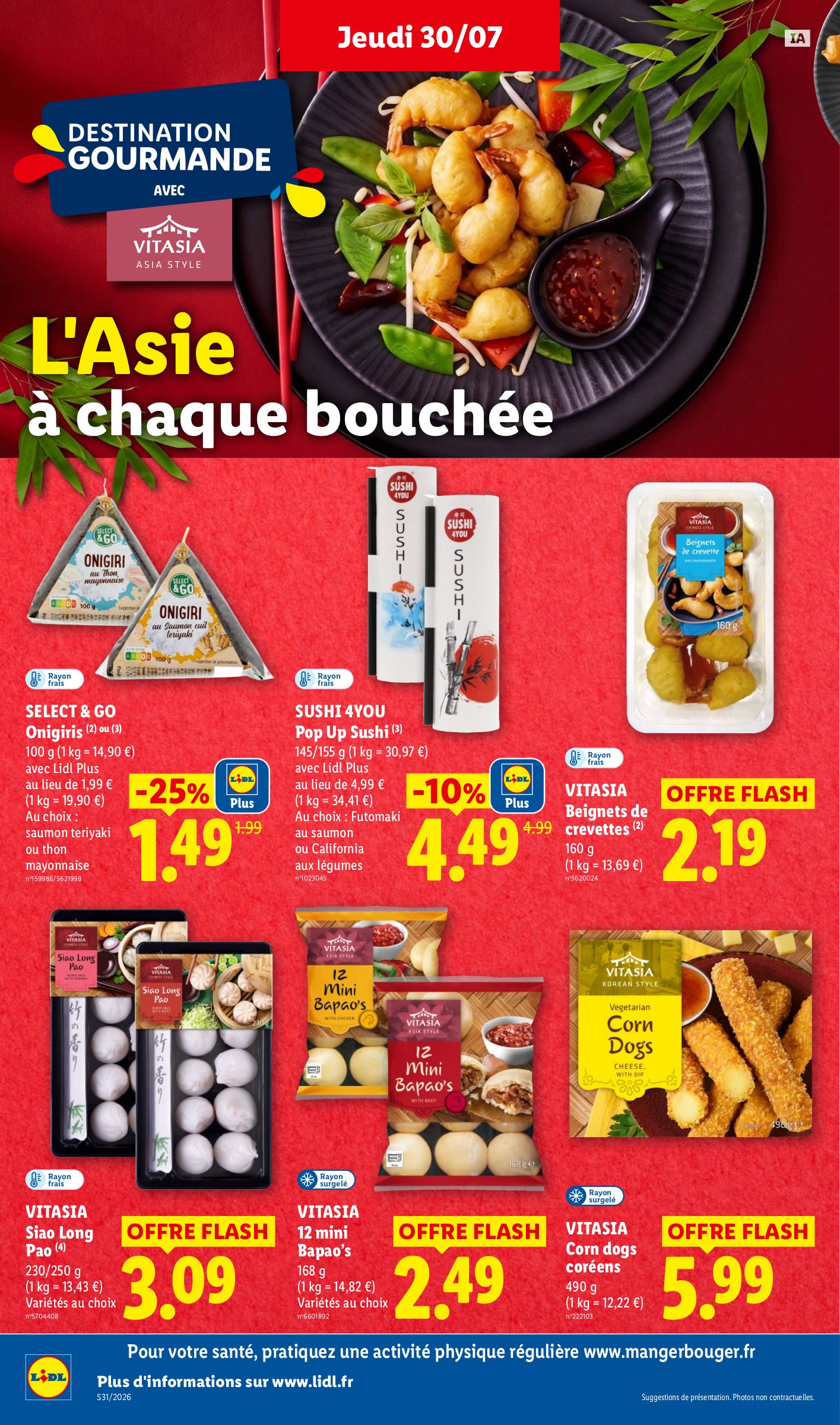lidl - Current Lidl leaflet valid from de jeudi 30/07/2026 to du mercredi 05/08/2026 - page: 16