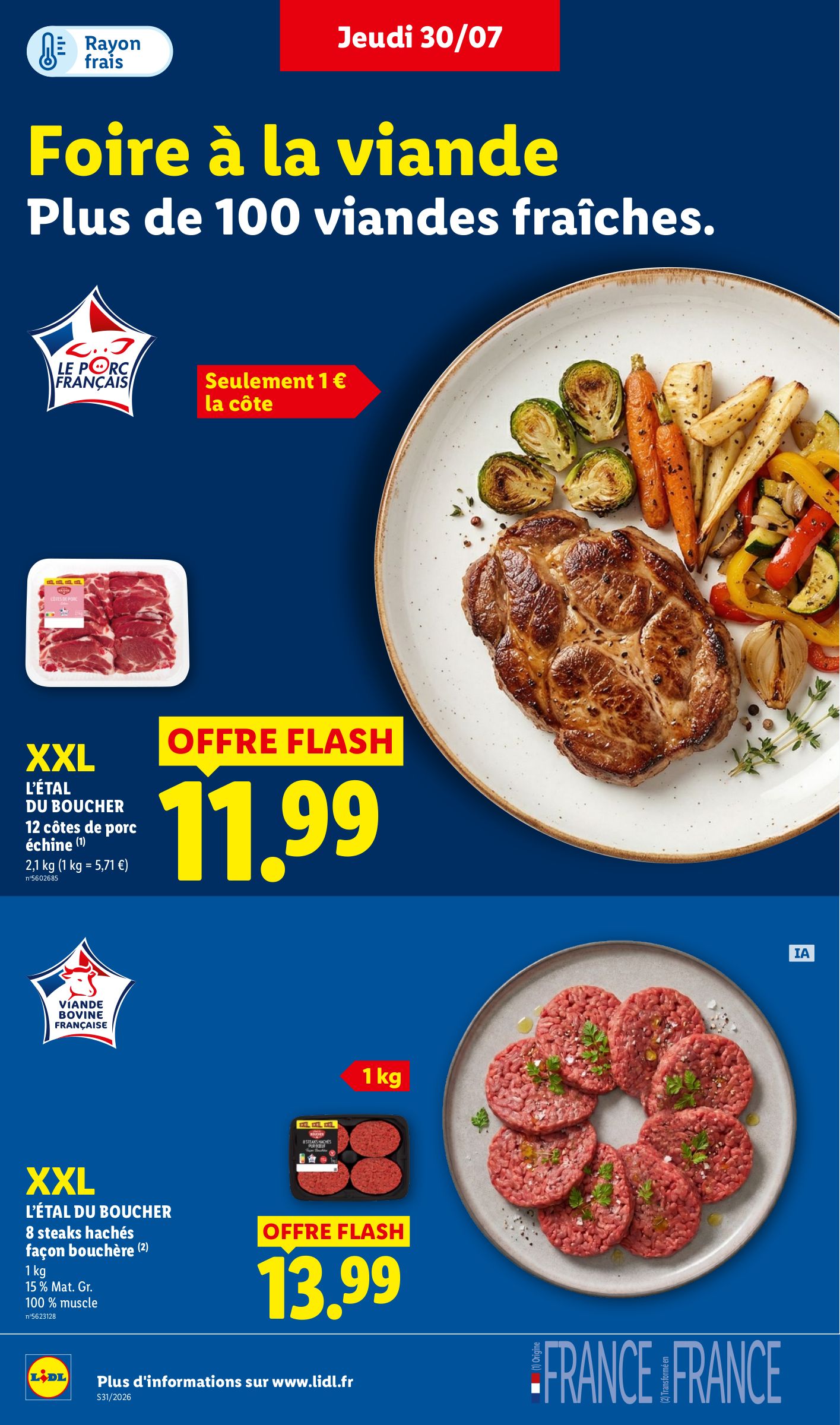lidl - Current Lidl leaflet valid from de jeudi 30/07/2026 to du mercredi 05/08/2026 - page: 8