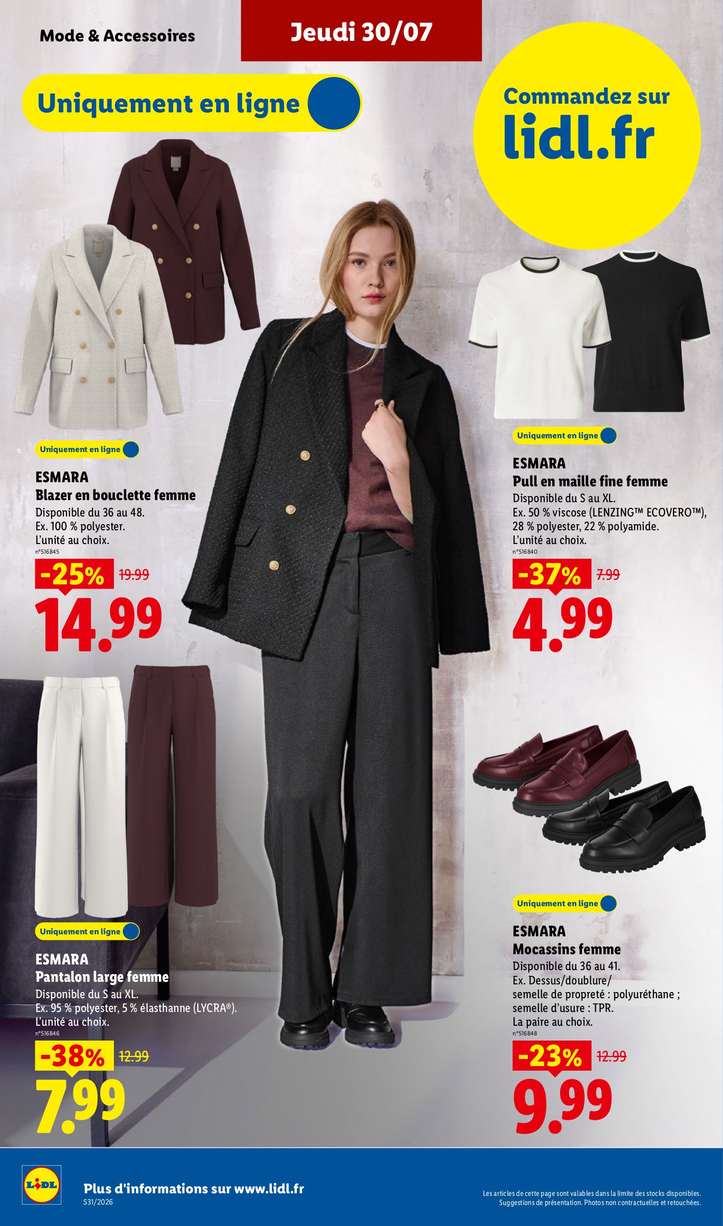 lidl - Current Lidl leaflet valid from de jeudi 30/07/2026 to du mercredi 05/08/2026 - page: 42