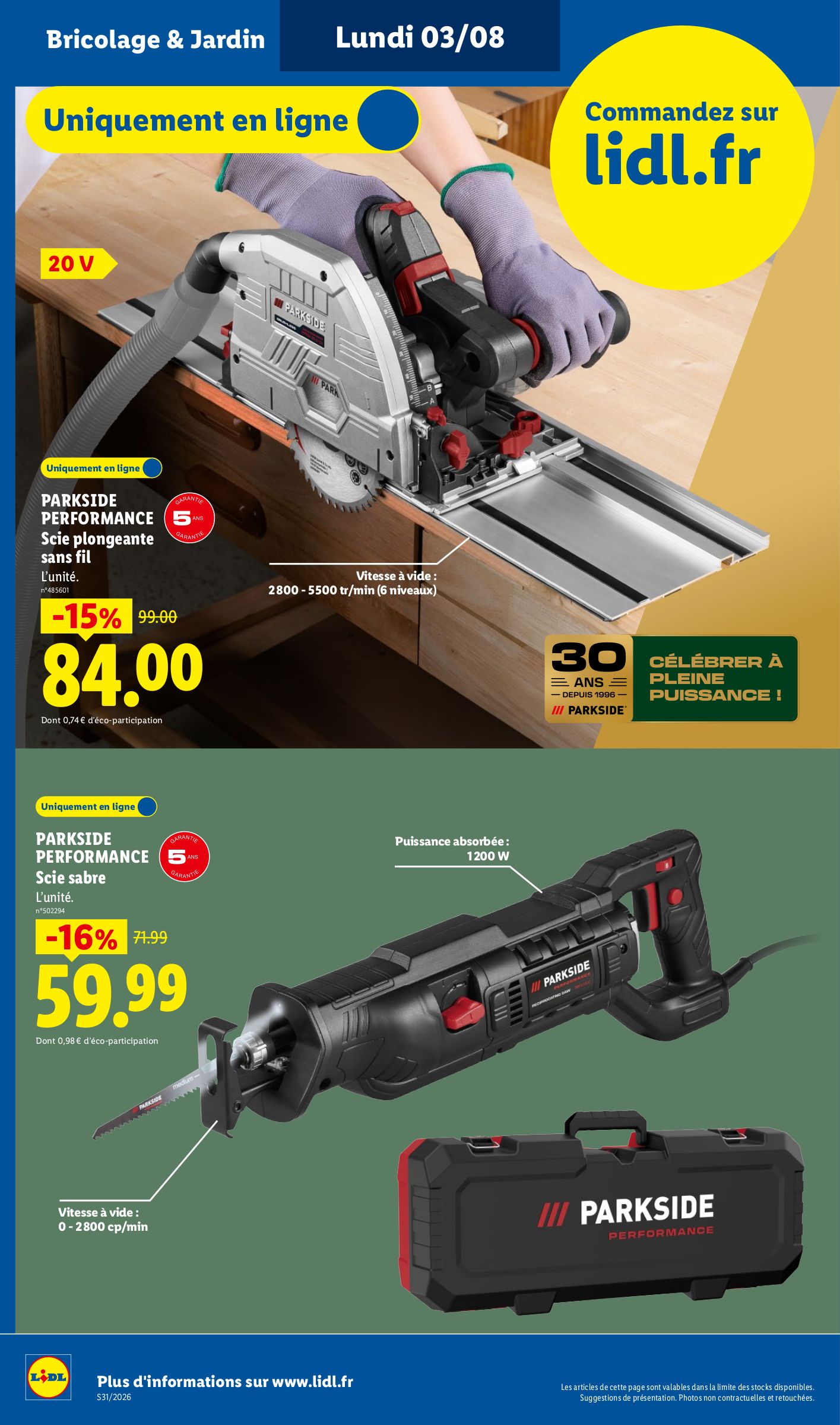 lidl - Current Lidl leaflet valid from de jeudi 30/07/2026 to du mercredi 05/08/2026 - page: 52
