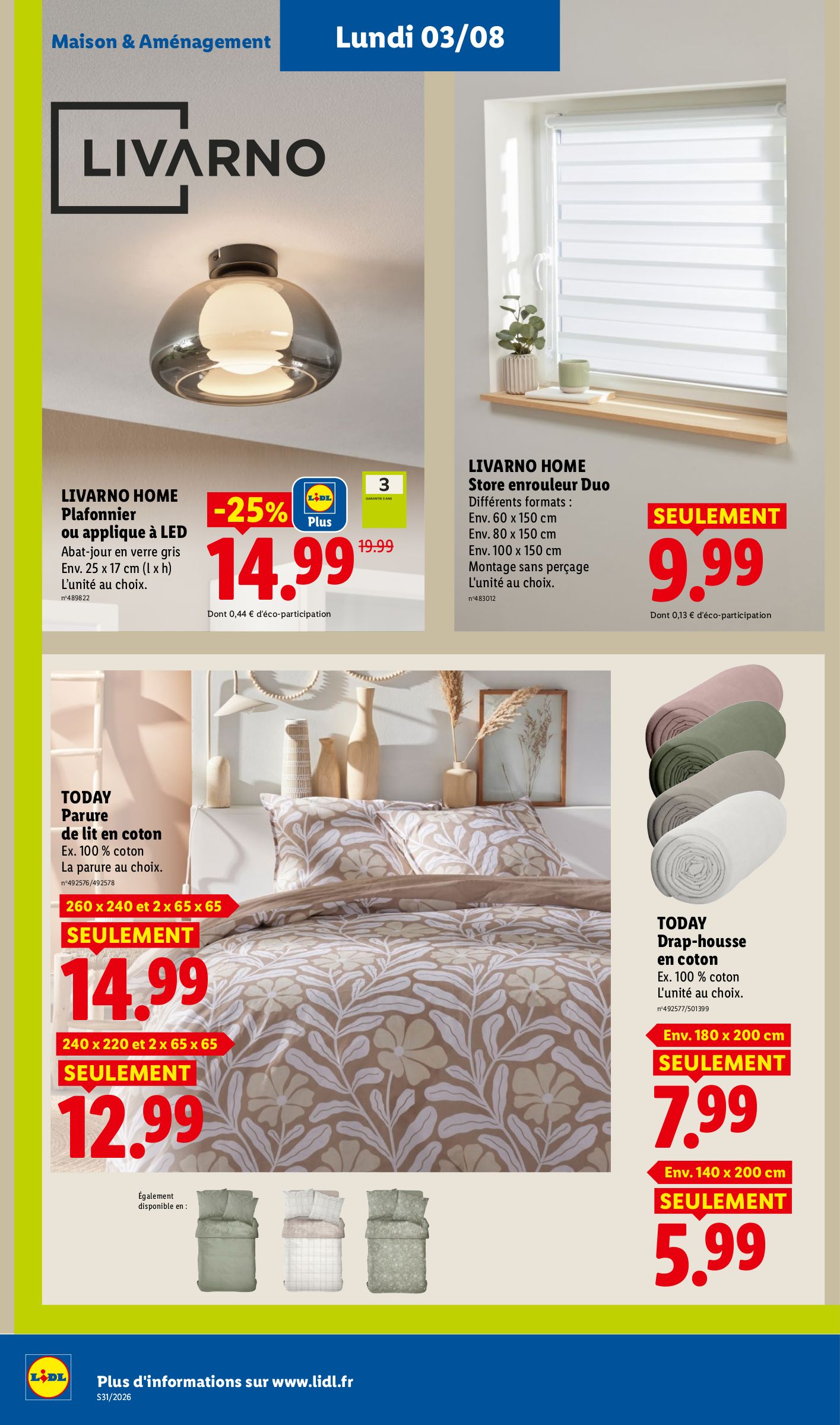 lidl - Current Lidl leaflet valid from de jeudi 30/07/2026 to du mercredi 05/08/2026 - page: 50
