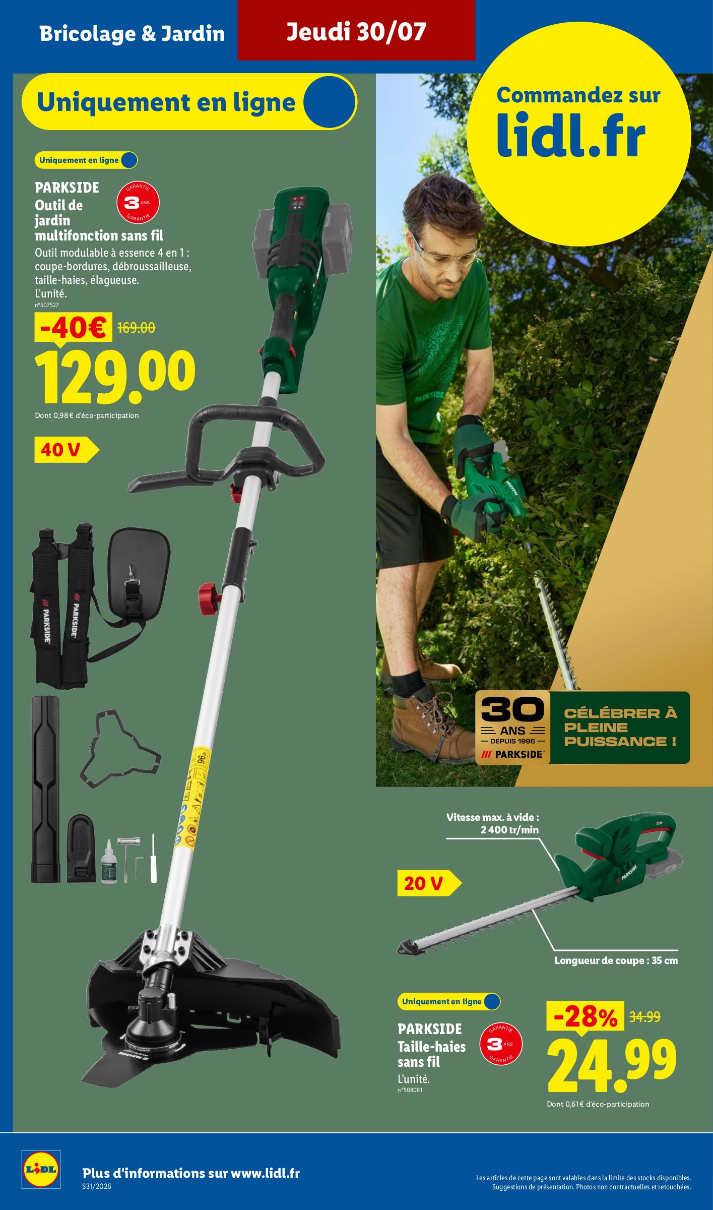 lidl - Current Lidl leaflet valid from de jeudi 30/07/2026 to du mercredi 05/08/2026 - page: 6