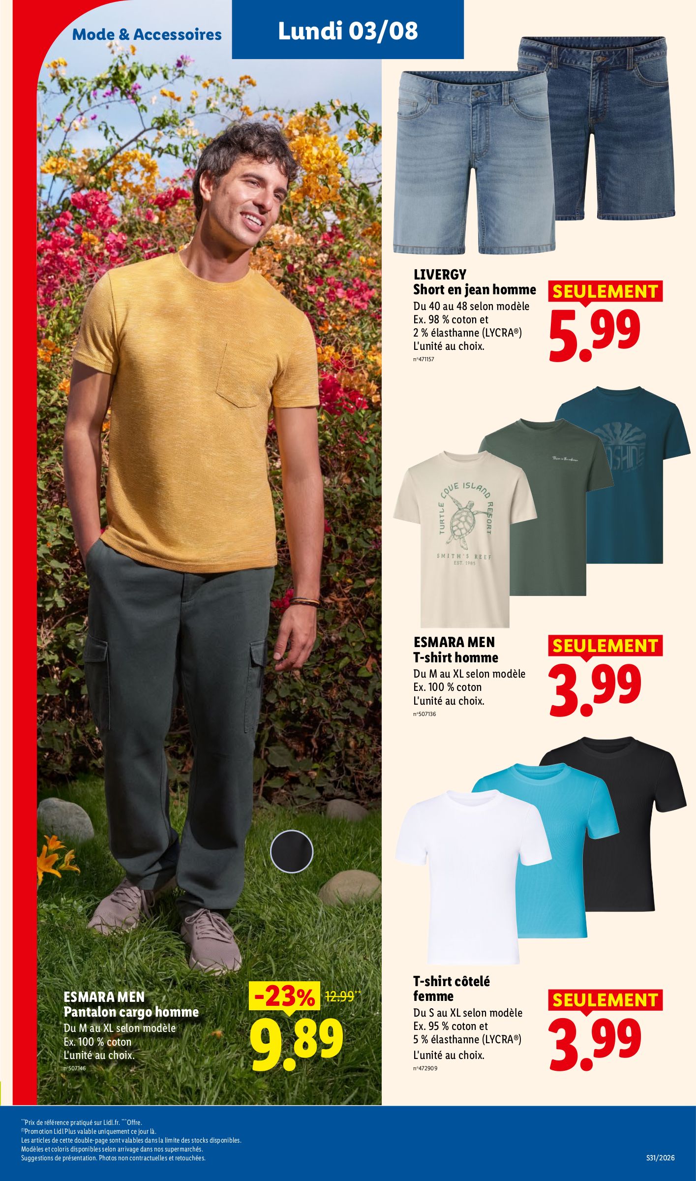 lidl - Current Lidl leaflet valid from de jeudi 30/07/2026 to du mercredi 05/08/2026 - page: 51
