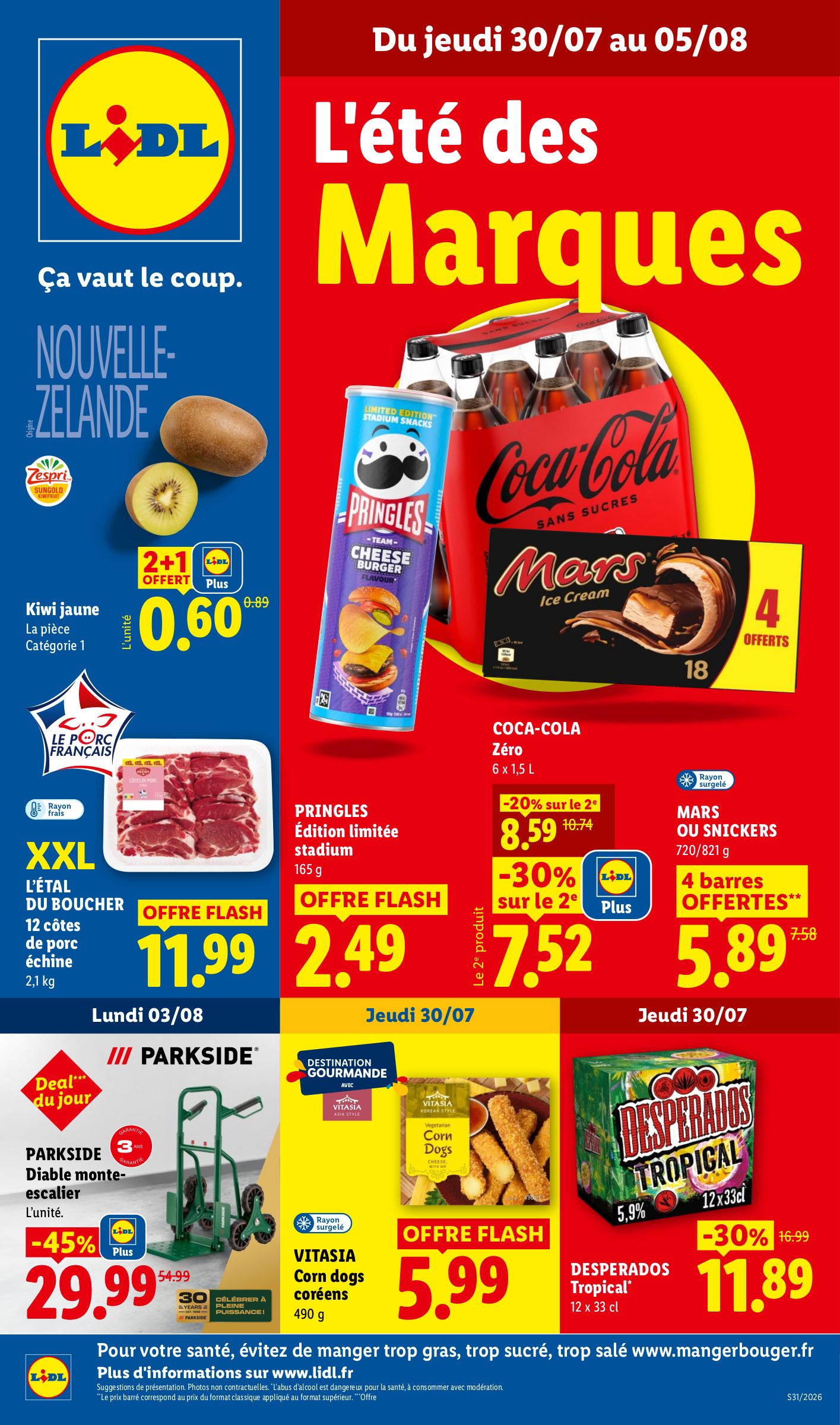 lidl - Current Lidl leaflet valid from de jeudi 30/07/2026 to du mercredi 05/08/2026