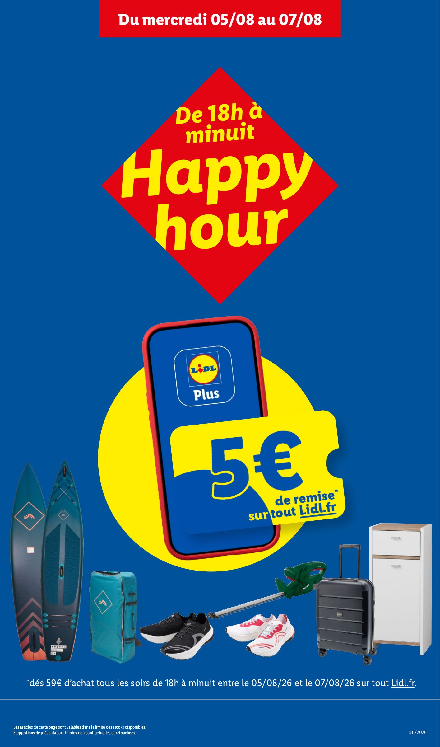 lidl - Current Lidl leaflet valid from de jeudi 30/07/2026 to du mercredi 05/08/2026 - page: 57