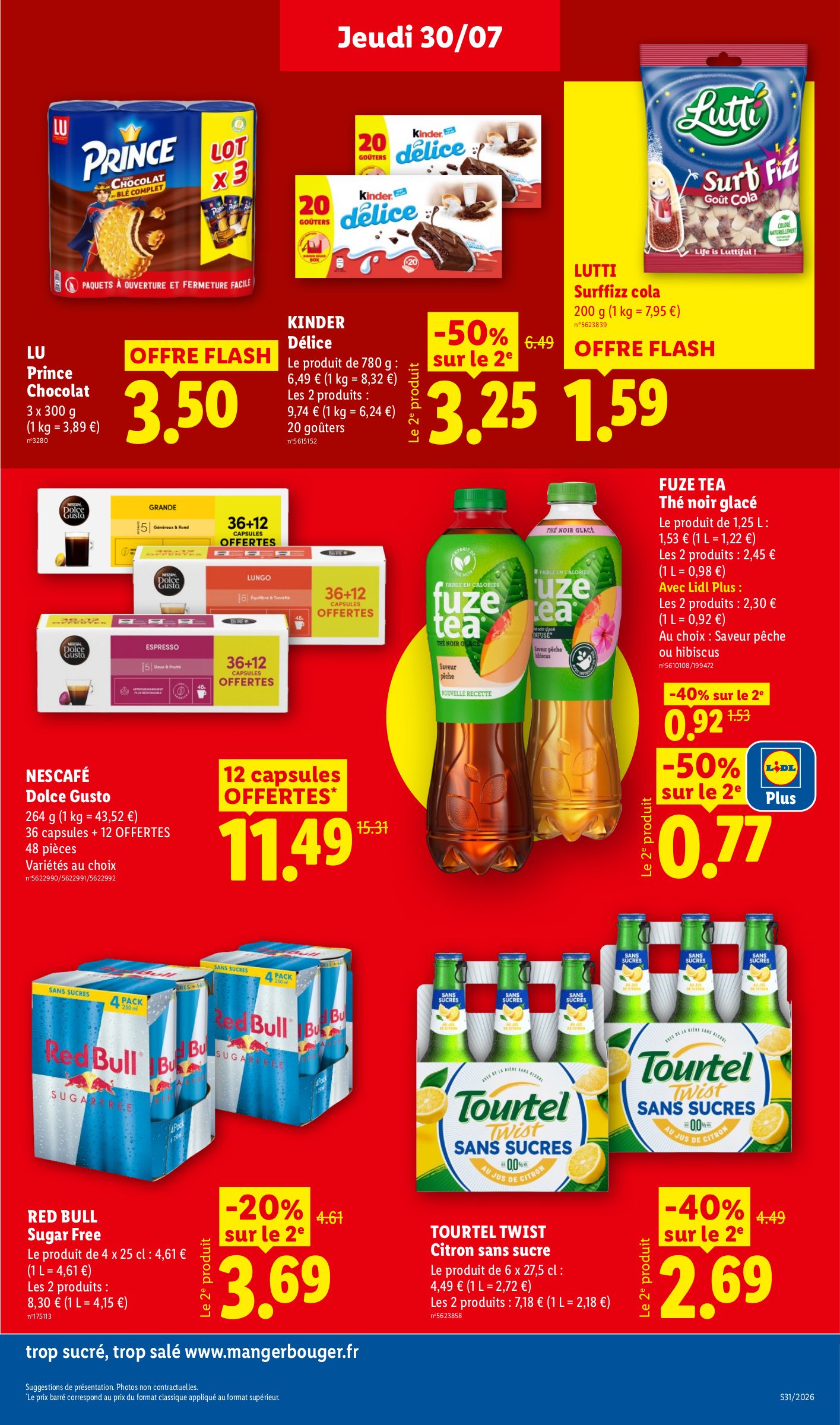 lidl - Current Lidl leaflet valid from de jeudi 30/07/2026 to du mercredi 05/08/2026 - page: 23