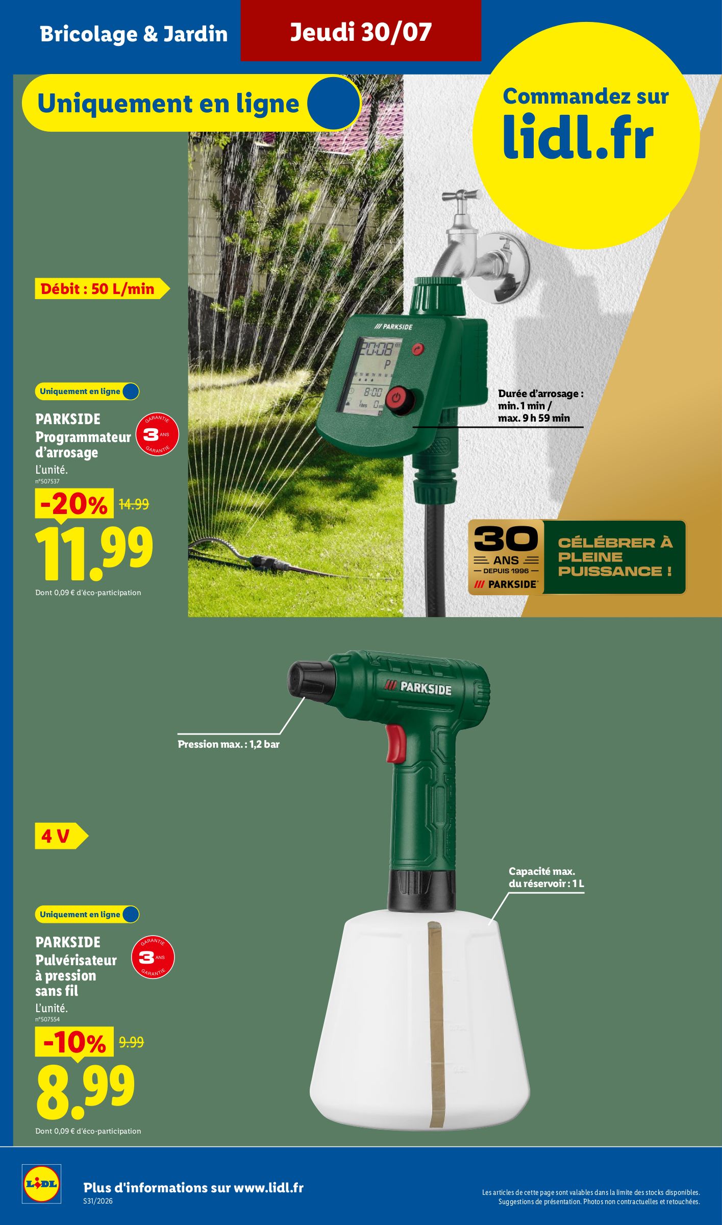 lidl - Current Lidl leaflet valid from de jeudi 30/07/2026 to du mercredi 05/08/2026 - page: 40