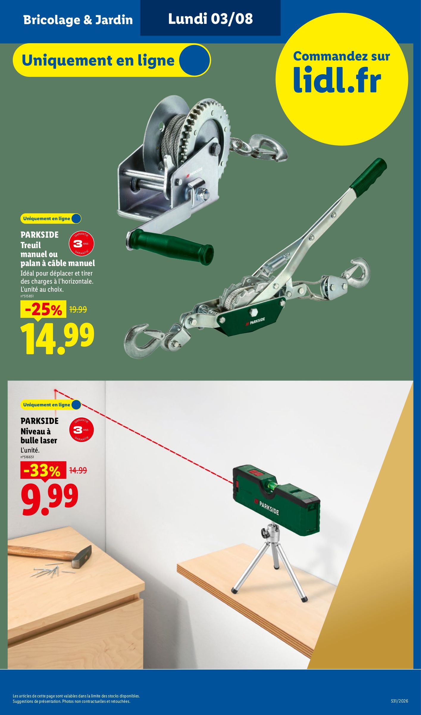 lidl - Current Lidl leaflet valid from de jeudi 30/07/2026 to du mercredi 05/08/2026 - page: 53