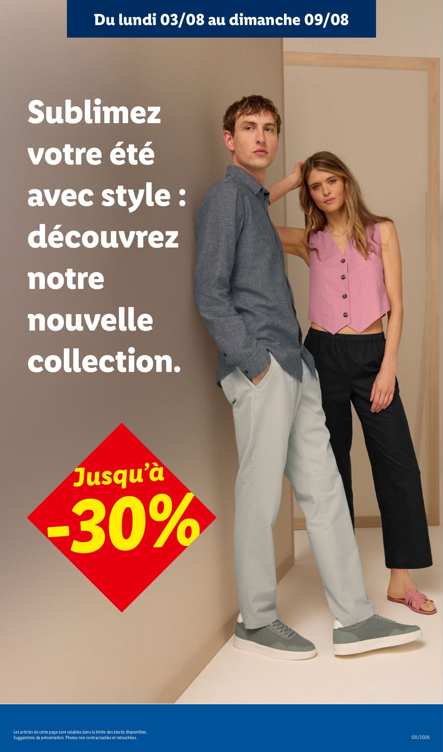 lidl - Current Lidl leaflet valid from de jeudi 30/07/2026 to du mercredi 05/08/2026 - page: 55