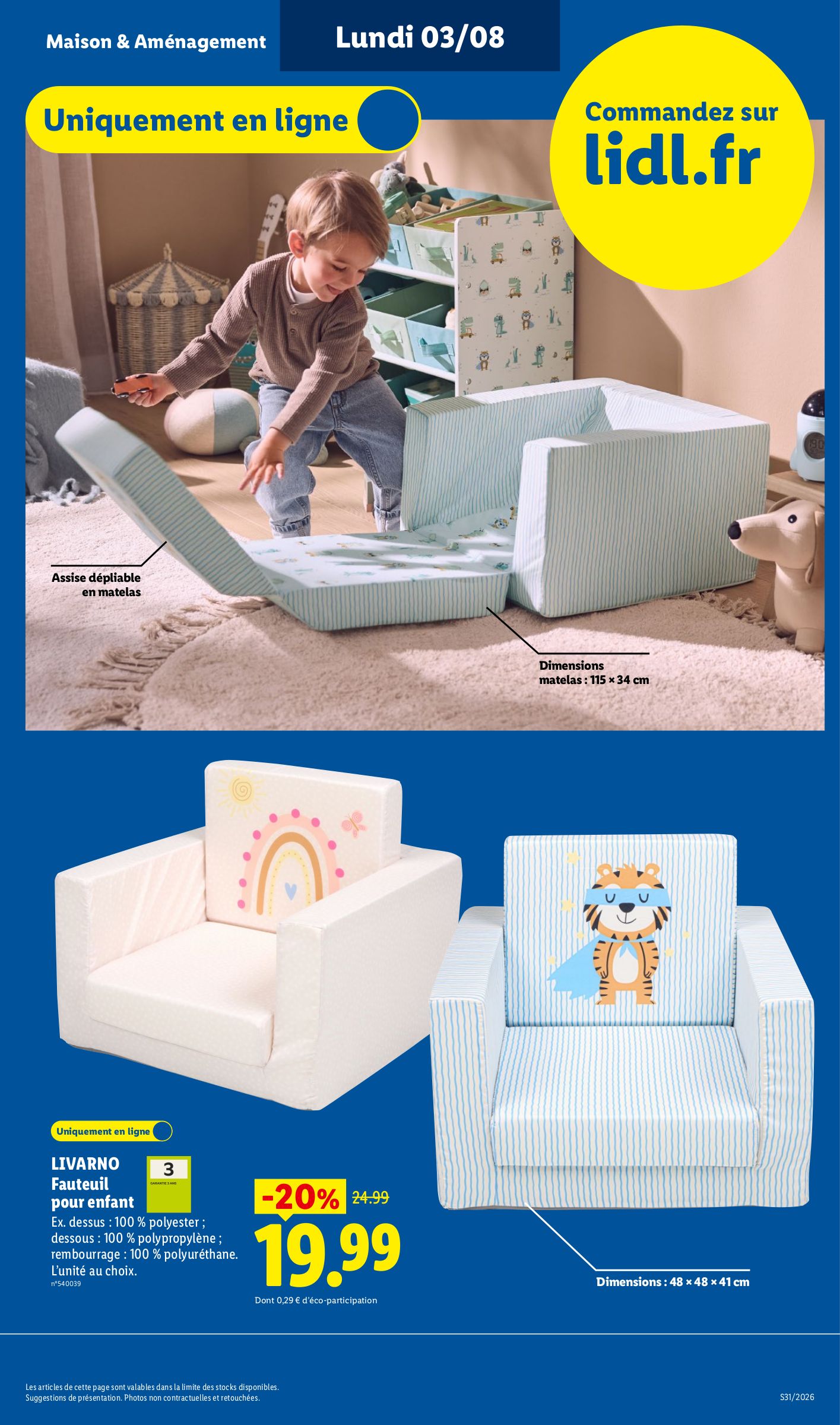 lidl - Current Lidl - Exclus Web leaflet valid from du lundi 03/08/2026 to du dimanche 09/08/2026 - page: 7