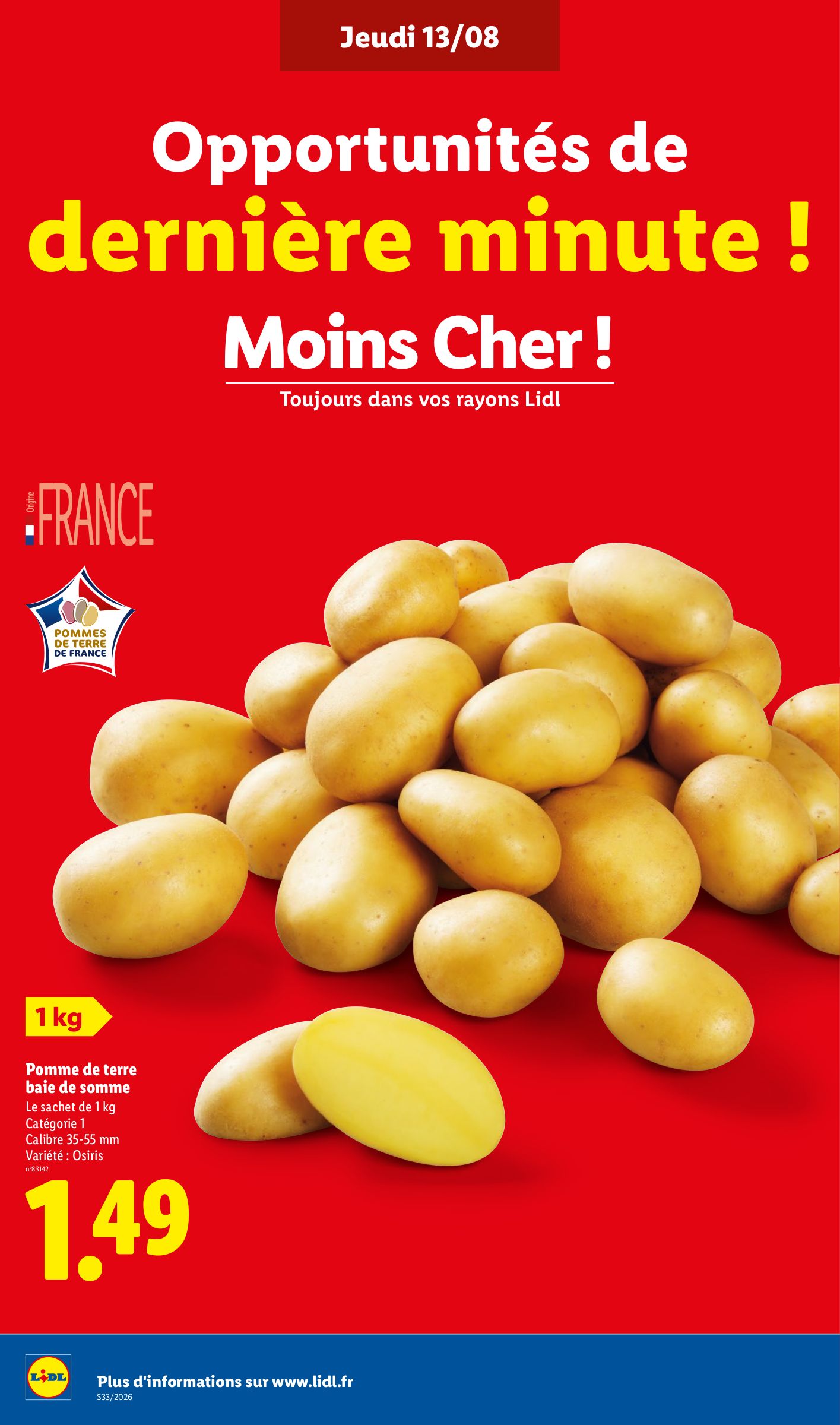 lidl - Flyer Lidl pour la semaine prochaine du de jeudi 13/08/2026 au du mercredi 19/08/2026 - page: 4