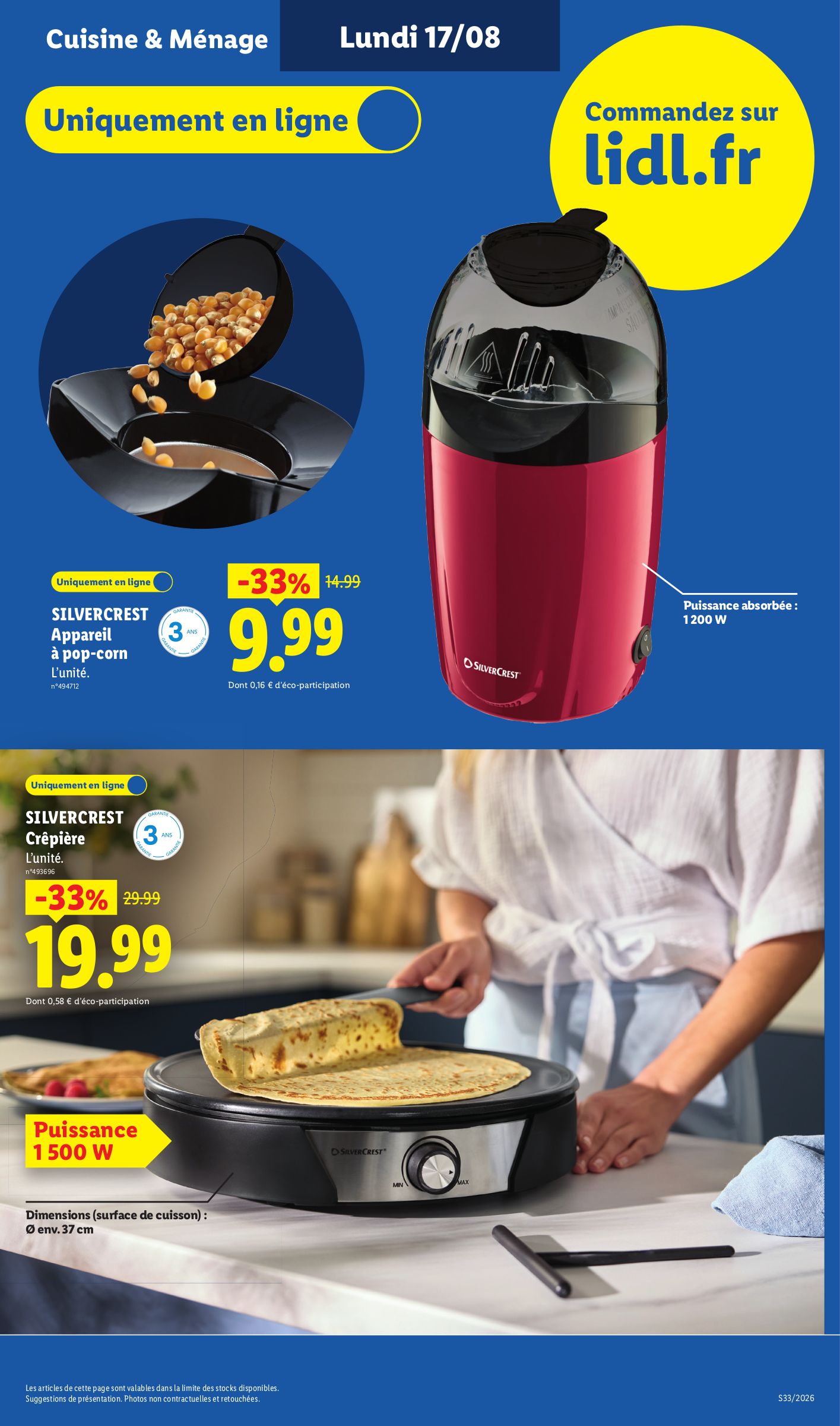 lidl - Flyer Lidl pour la semaine prochaine du de jeudi 13/08/2026 au du mercredi 19/08/2026 - page: 47