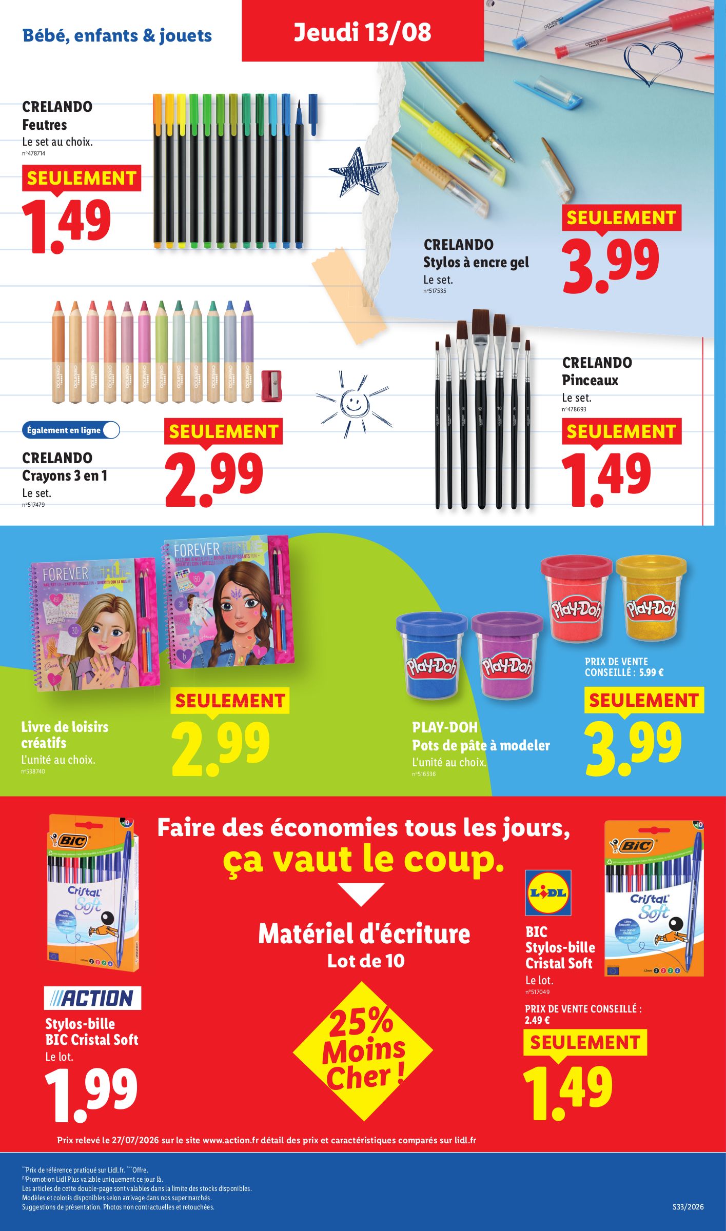 lidl - Flyer Lidl pour la semaine prochaine du de jeudi 13/08/2026 au du mercredi 19/08/2026 - page: 39