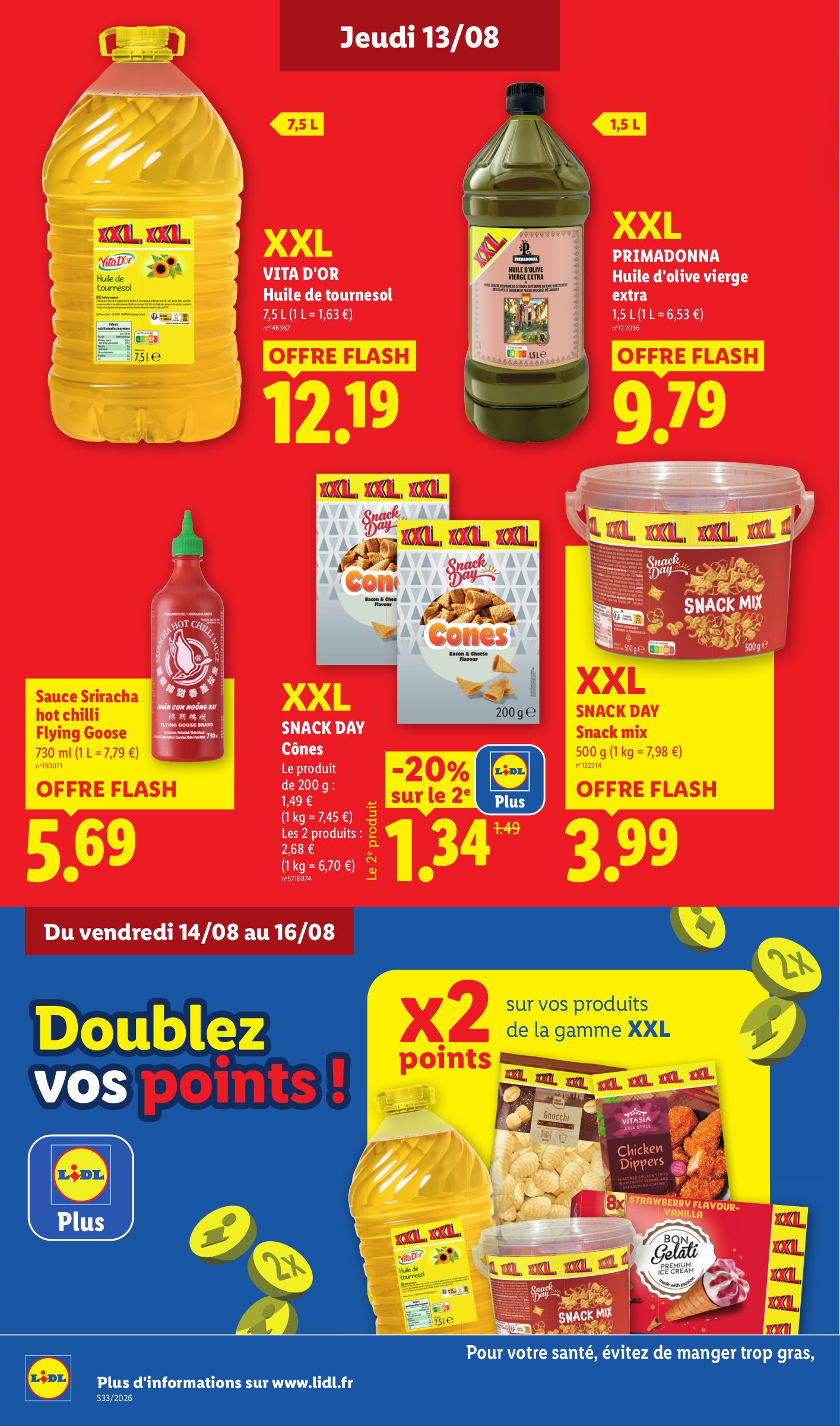 lidl - Flyer Lidl pour la semaine prochaine du de jeudi 13/08/2026 au du mercredi 19/08/2026 - page: 18