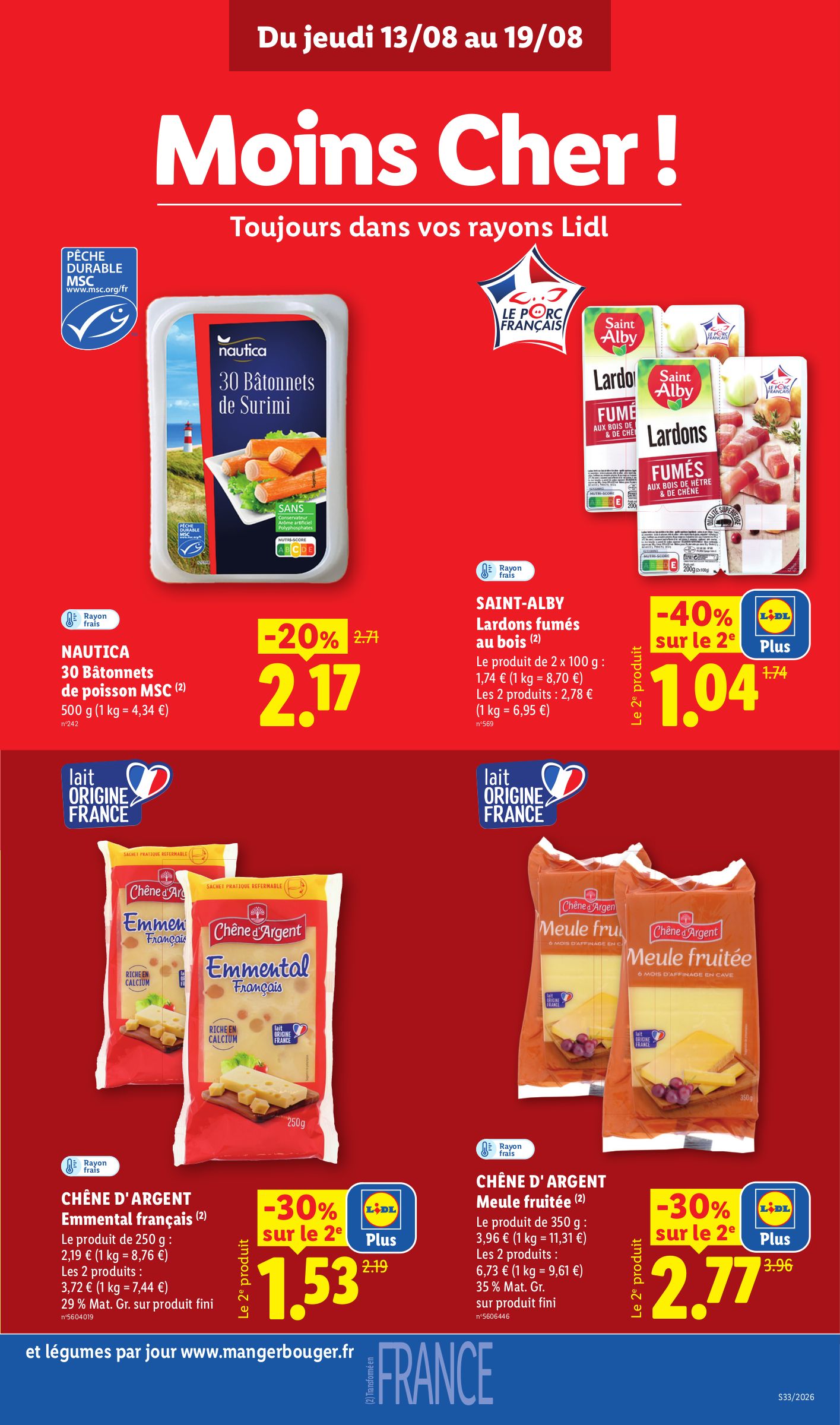 lidl - Flyer Lidl pour la semaine prochaine du de jeudi 13/08/2026 au du mercredi 19/08/2026 - page: 11