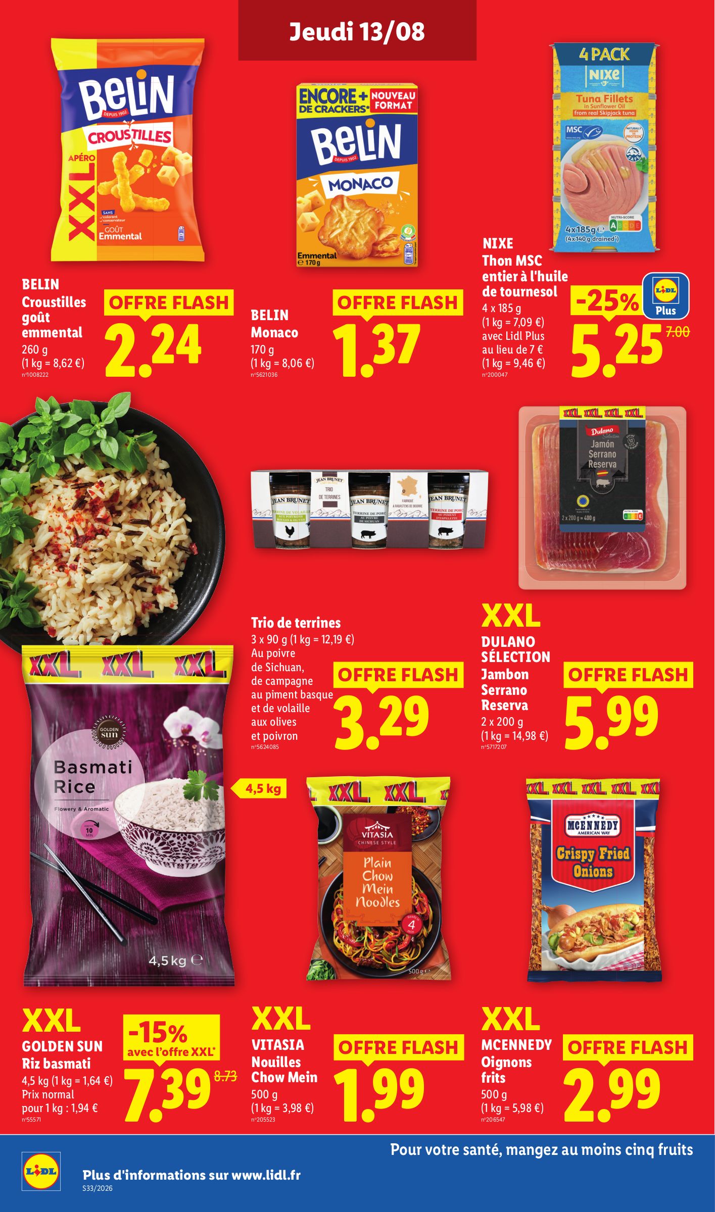 lidl - Flyer Lidl pour la semaine prochaine du de jeudi 13/08/2026 au du mercredi 19/08/2026 - page: 20