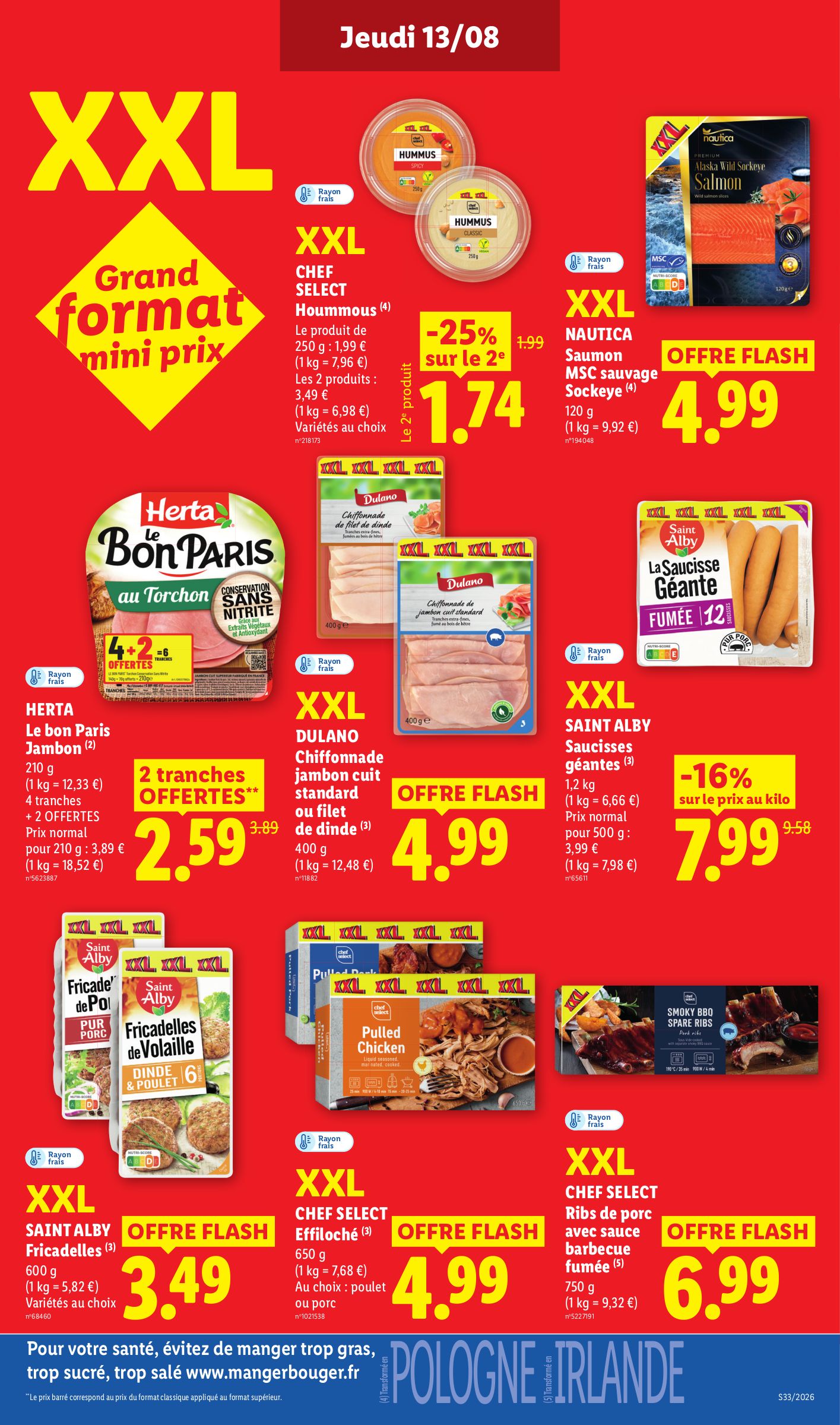 lidl - Flyer Lidl pour la semaine prochaine du de jeudi 13/08/2026 au du mercredi 19/08/2026 - page: 15