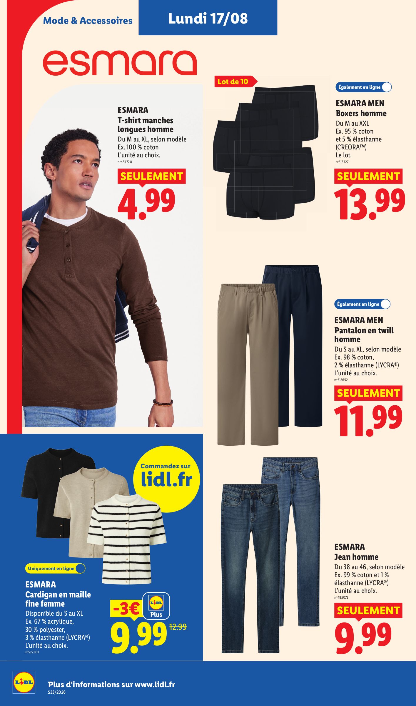 lidl - Flyer Lidl pour la semaine prochaine du de jeudi 13/08/2026 au du mercredi 19/08/2026 - page: 52