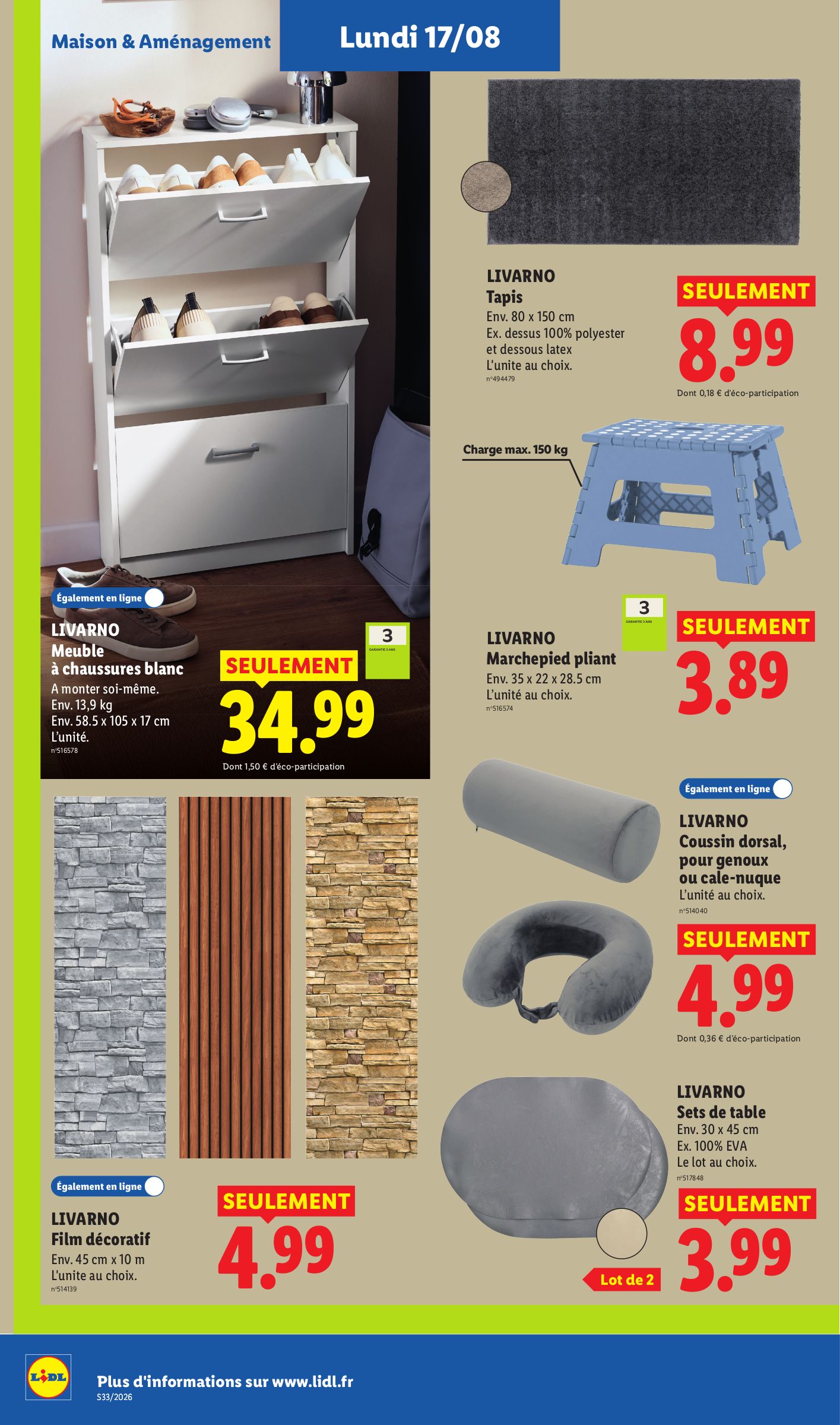 lidl - Flyer Lidl pour la semaine prochaine du de jeudi 13/08/2026 au du mercredi 19/08/2026 - page: 56