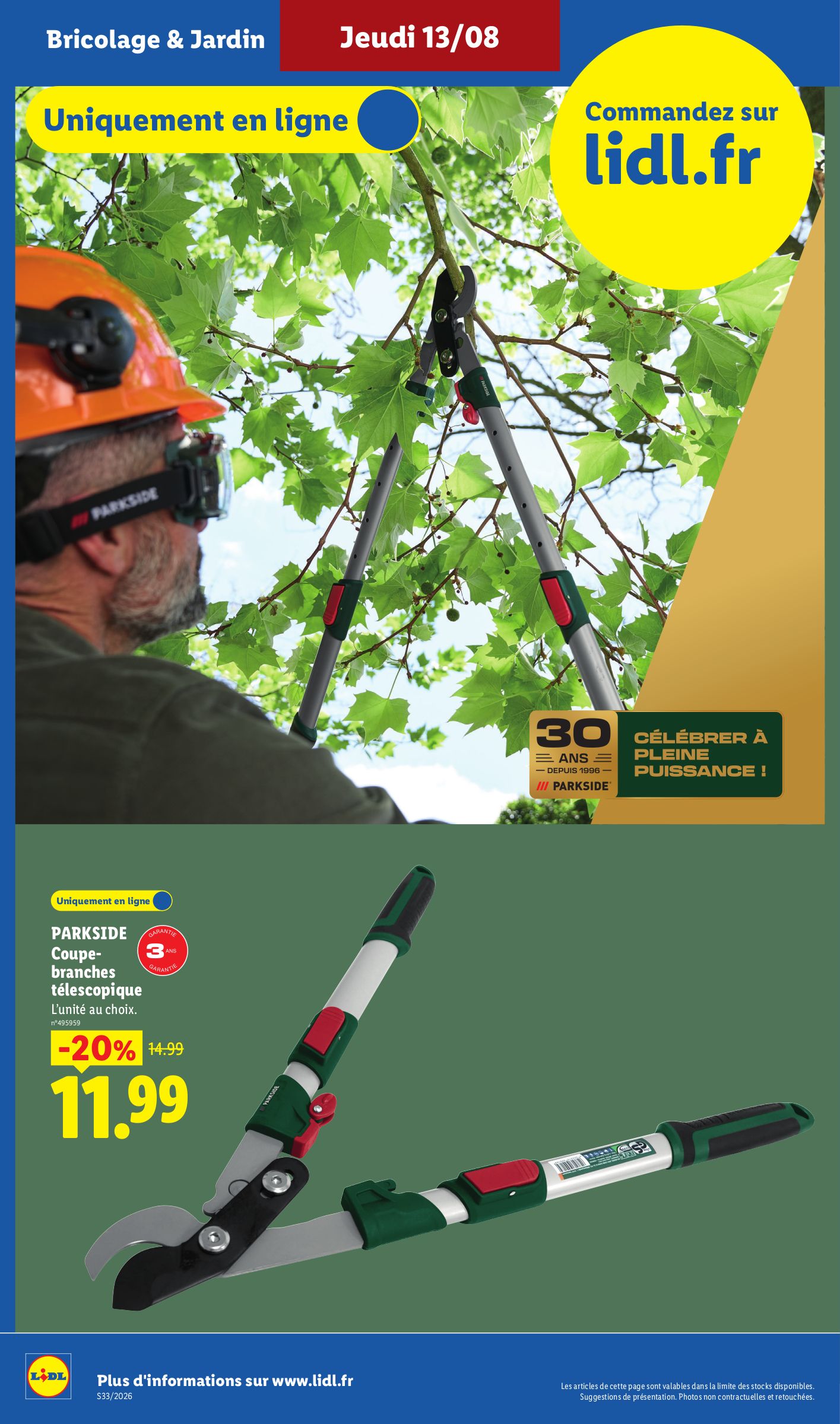 lidl - Flyer Lidl pour la semaine prochaine du de jeudi 13/08/2026 au du mercredi 19/08/2026 - page: 30