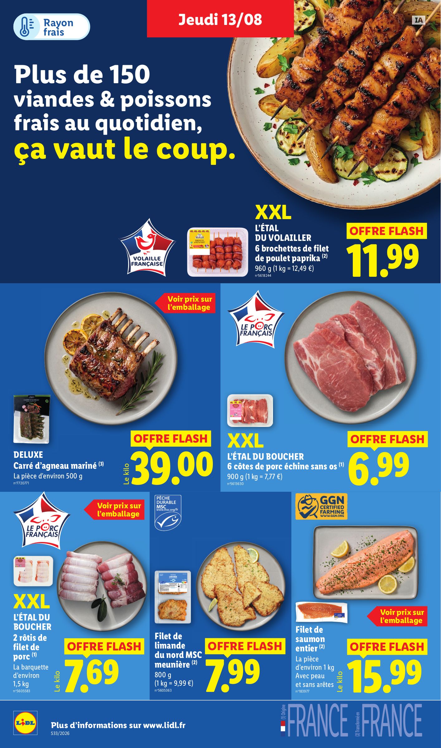 lidl - Flyer Lidl pour la semaine prochaine du de jeudi 13/08/2026 au du mercredi 19/08/2026 - page: 8