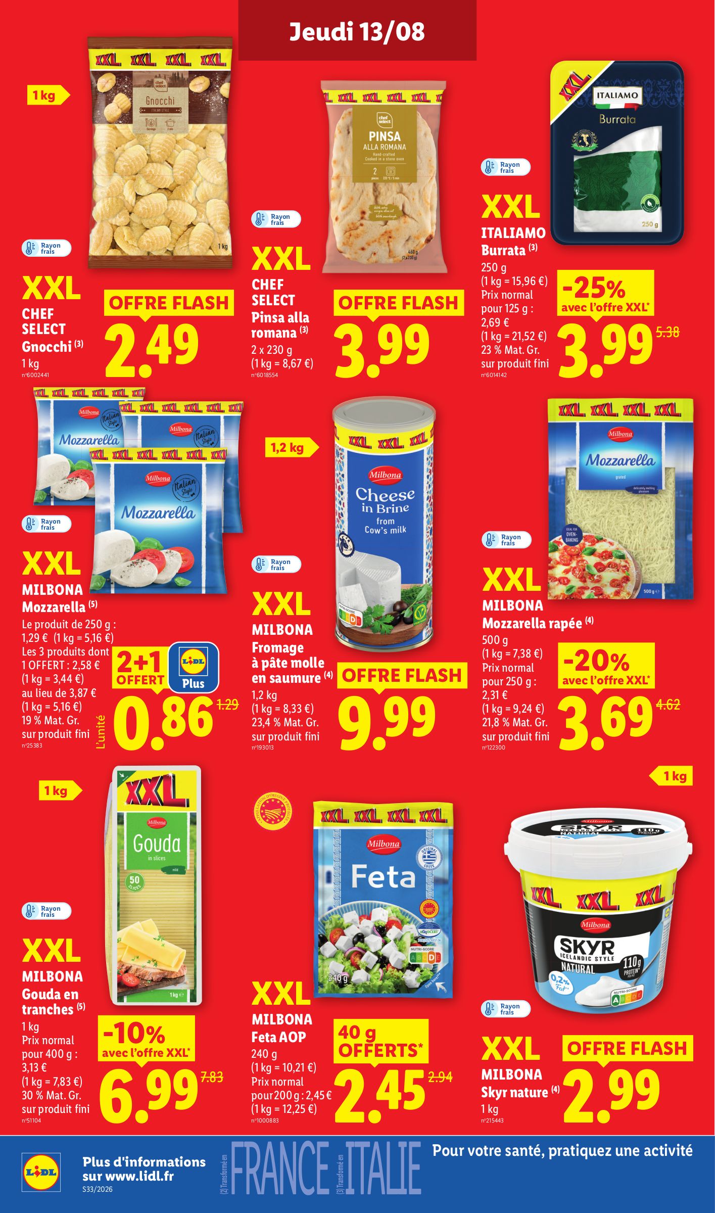 lidl - Flyer Lidl pour la semaine prochaine du de jeudi 13/08/2026 au du mercredi 19/08/2026 - page: 16