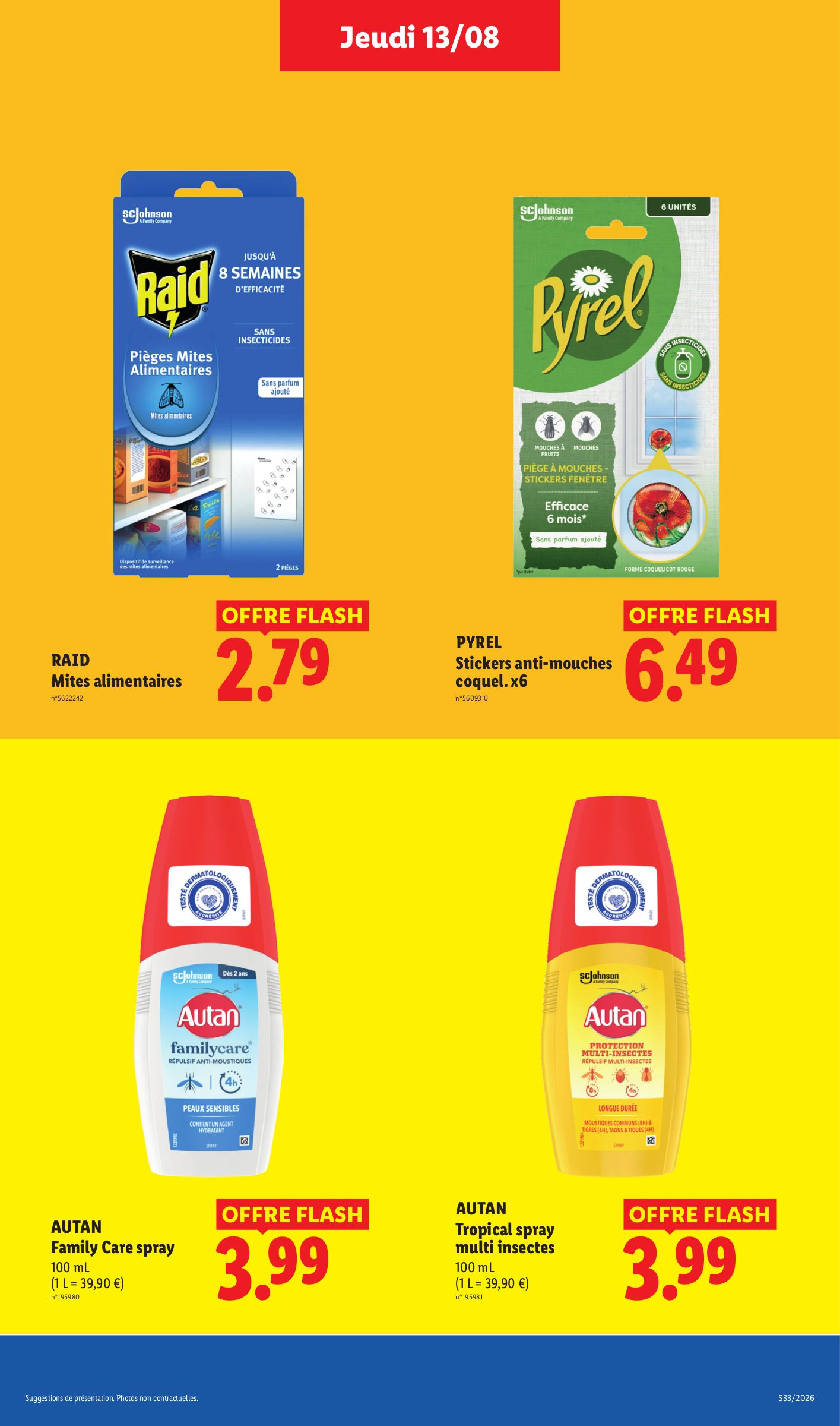 lidl - Flyer Lidl pour la semaine prochaine du de jeudi 13/08/2026 au du mercredi 19/08/2026 - page: 25