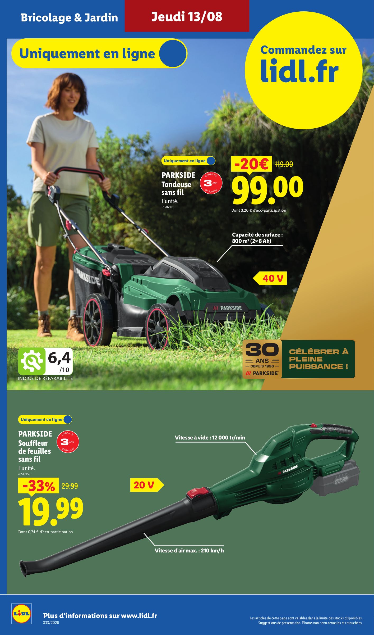 lidl - Flyer Lidl pour la semaine prochaine du de jeudi 13/08/2026 au du mercredi 19/08/2026 - page: 6