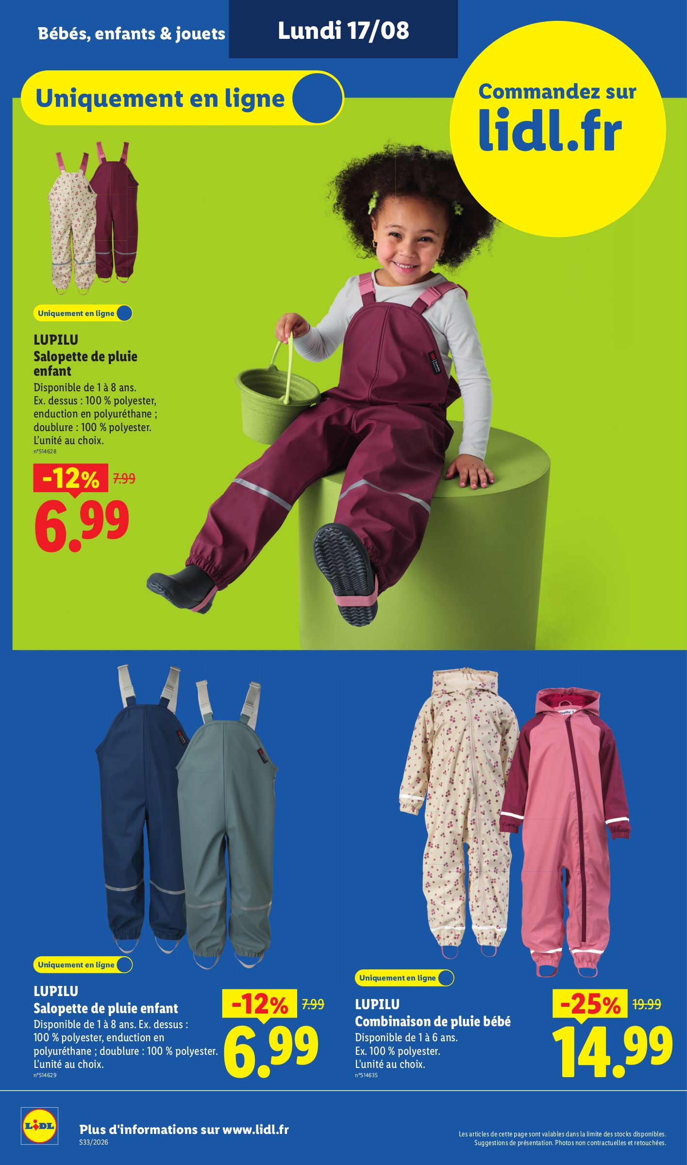 lidl - Flyer Lidl pour la semaine prochaine du de jeudi 13/08/2026 au du mercredi 19/08/2026 - page: 50