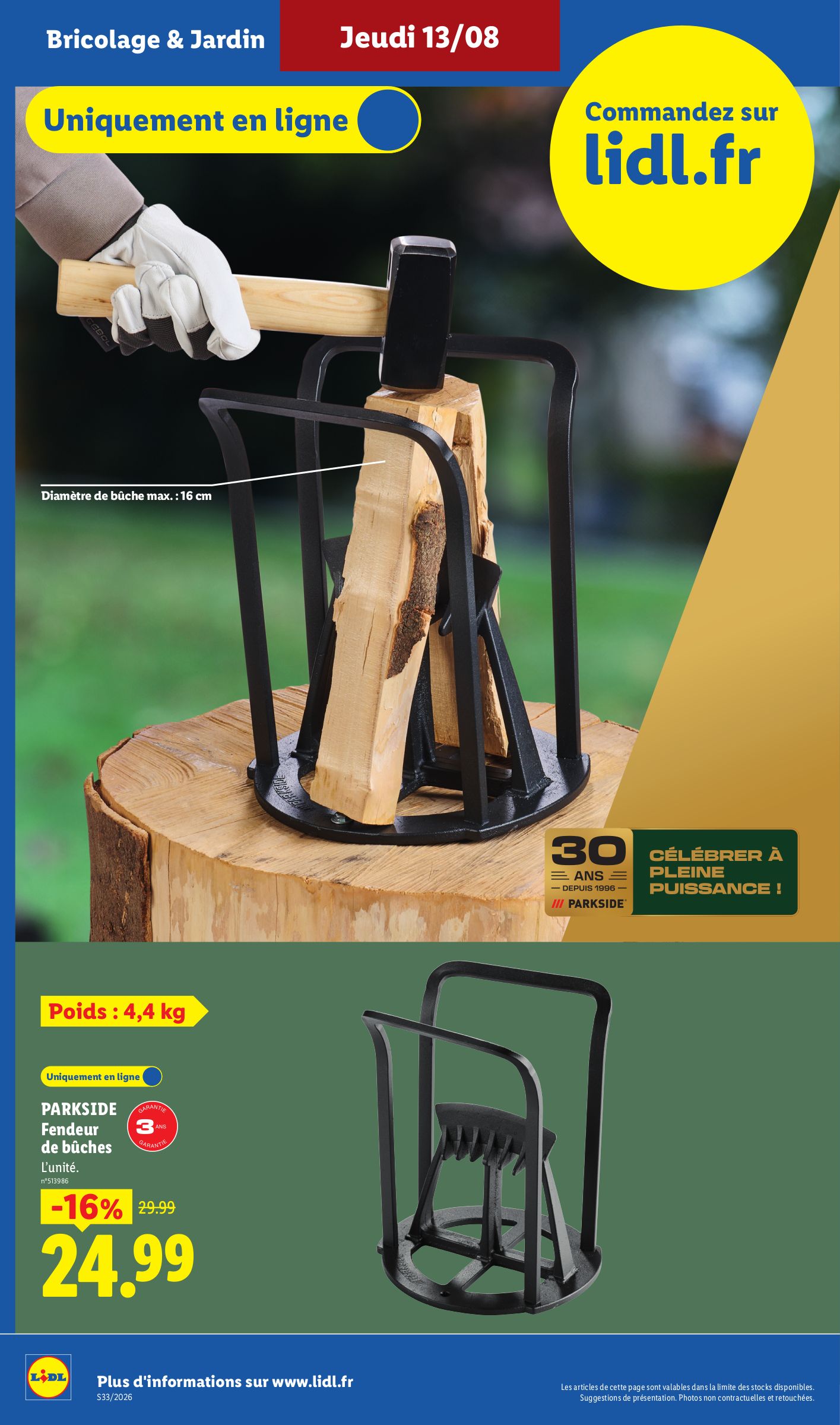 lidl - Flyer Lidl pour la semaine prochaine du de jeudi 13/08/2026 au du mercredi 19/08/2026 - page: 32