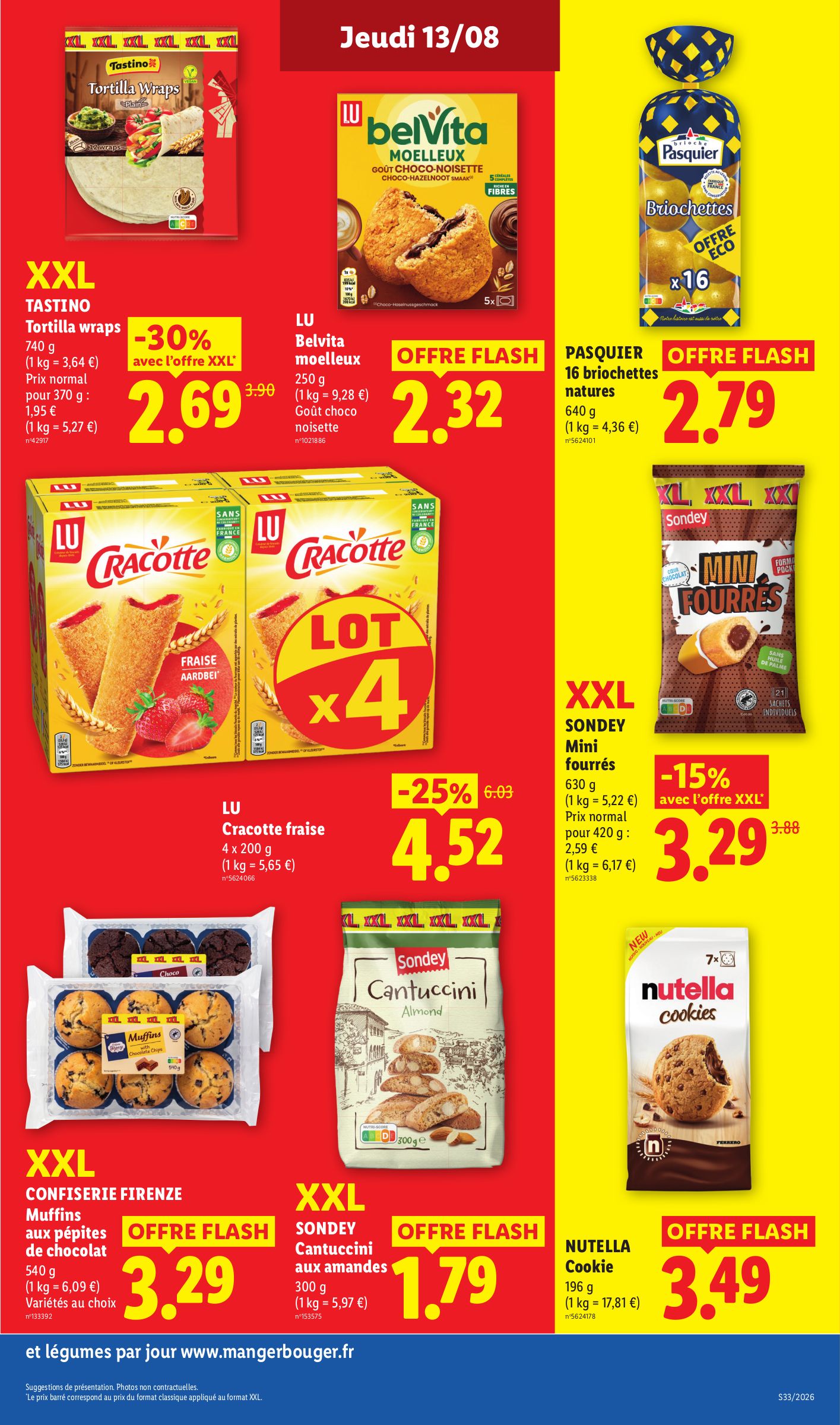 lidl - Flyer Lidl pour la semaine prochaine du de jeudi 13/08/2026 au du mercredi 19/08/2026 - page: 21