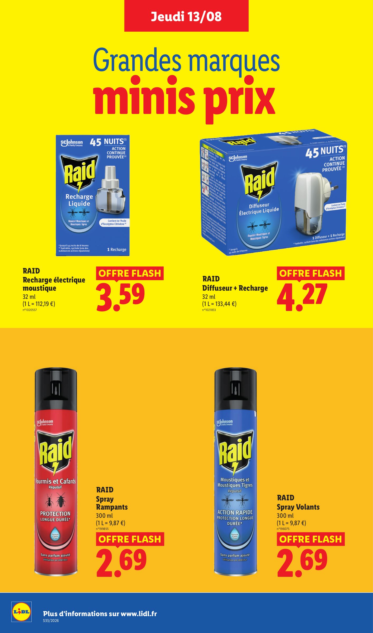 lidl - Flyer Lidl pour la semaine prochaine du de jeudi 13/08/2026 au du mercredi 19/08/2026 - page: 24