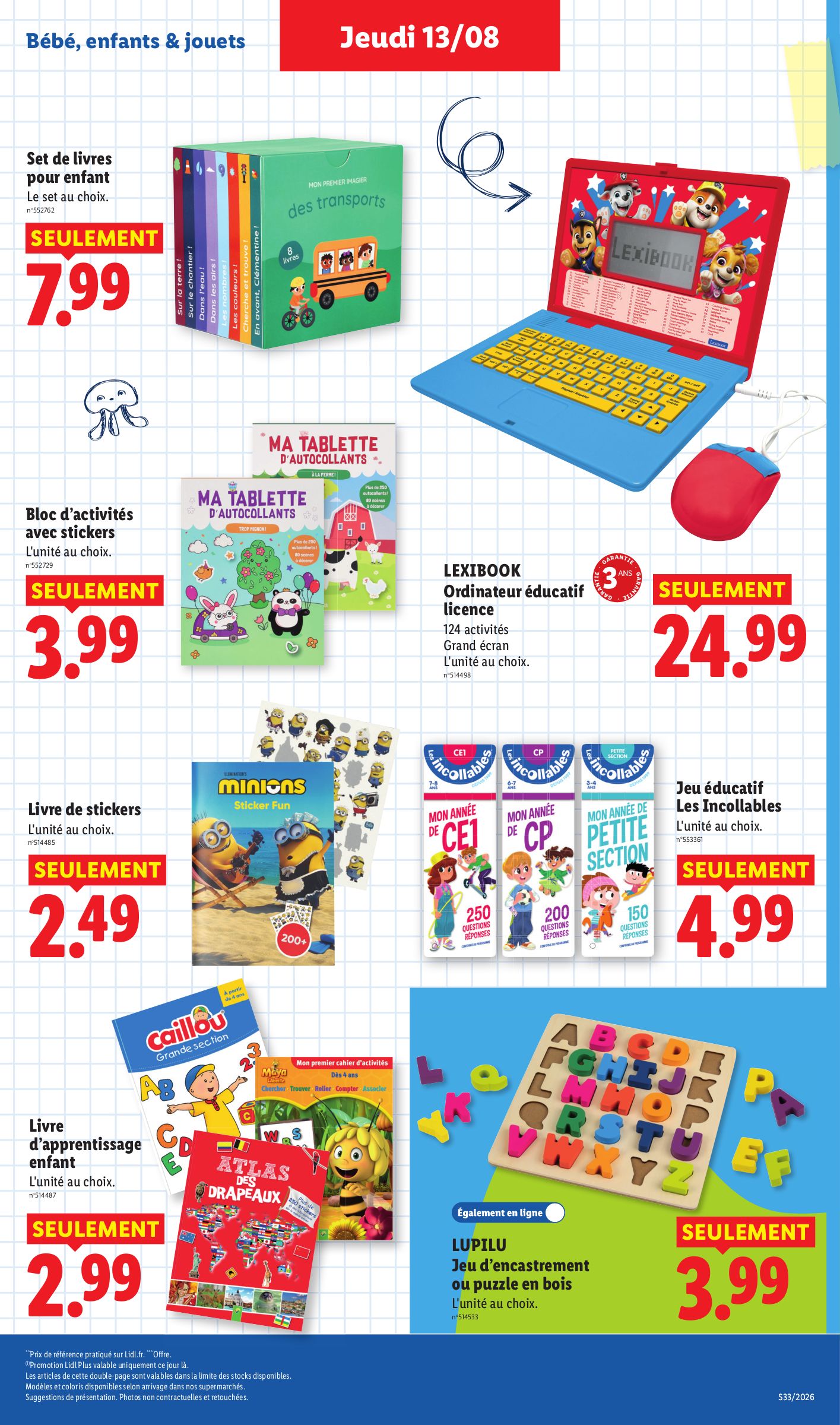 lidl - Flyer Lidl pour la semaine prochaine du de jeudi 13/08/2026 au du mercredi 19/08/2026 - page: 41