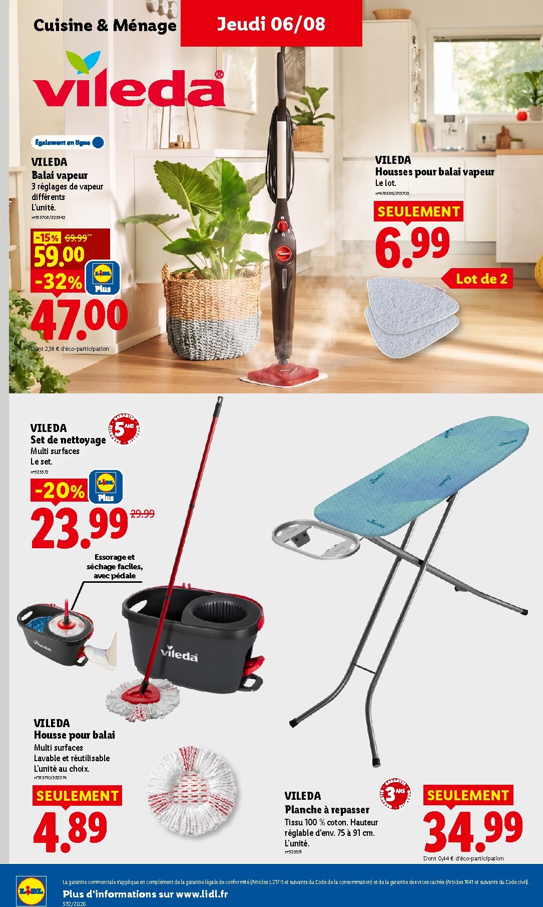 lidl - Current Lidl leaflet valid from de jeudi 06/08/2026 to du mercredi 12/08/2026 - page: 36