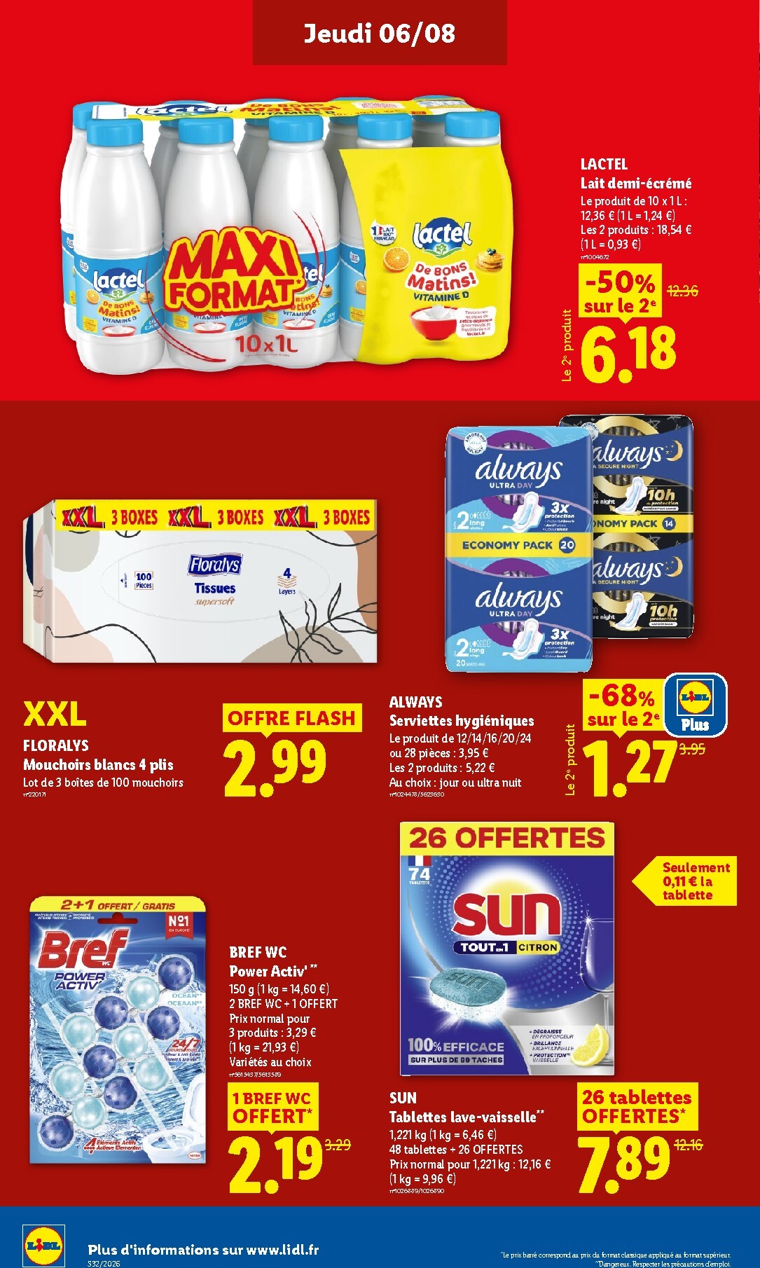 lidl - Current Lidl leaflet valid from de jeudi 06/08/2026 to du mercredi 12/08/2026 - page: 20