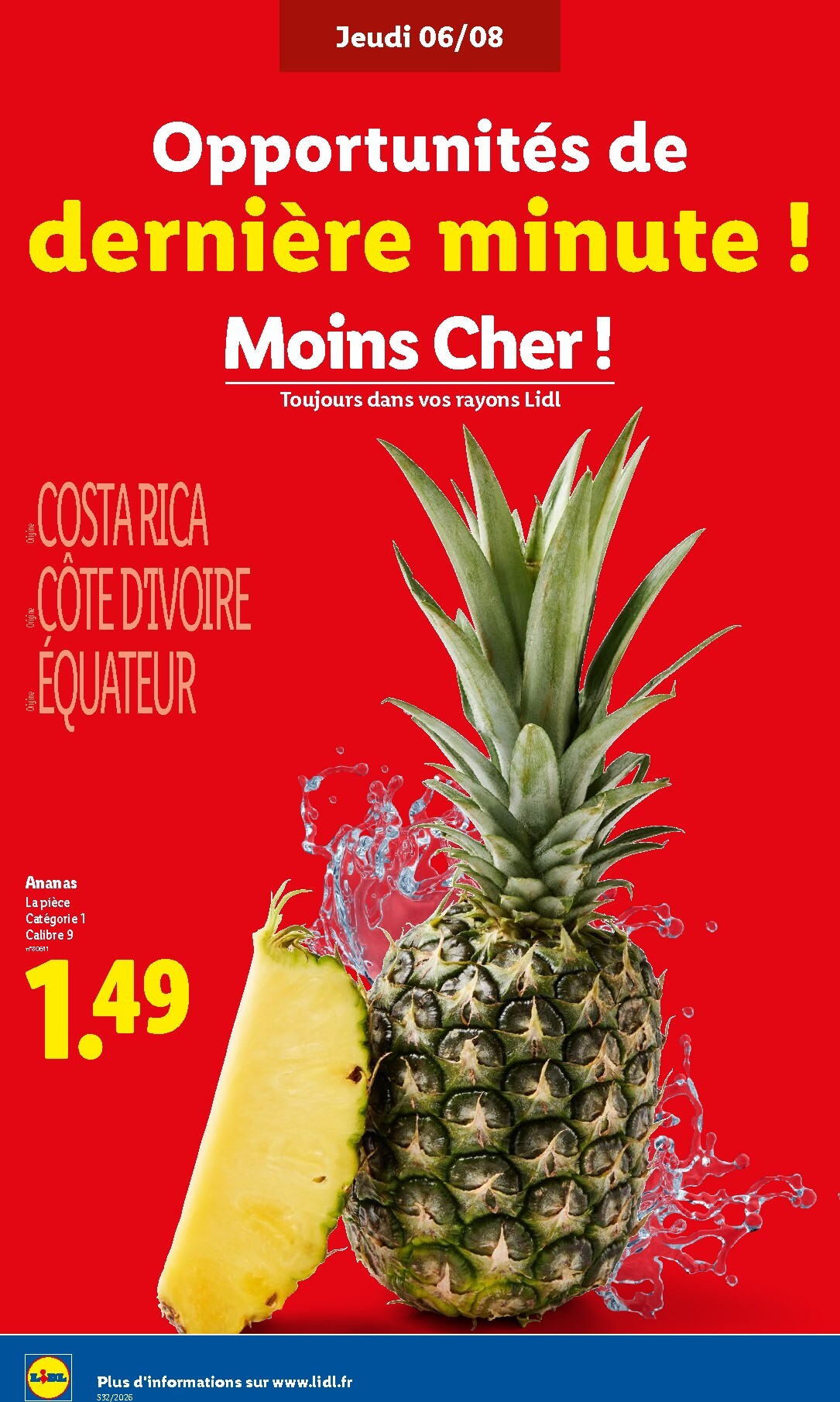 lidl - Current Lidl leaflet valid from de jeudi 06/08/2026 to du mercredi 12/08/2026 - page: 4