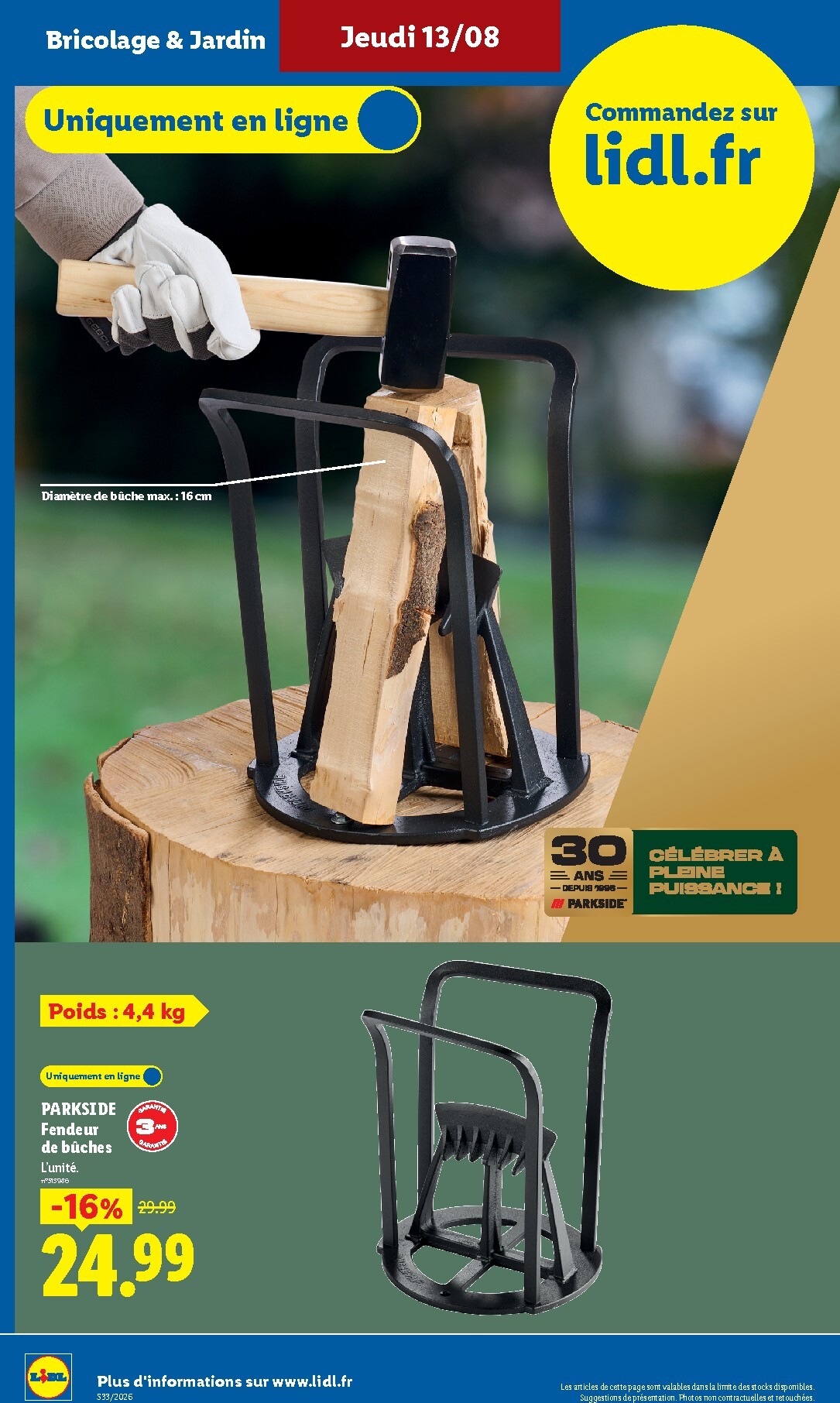 lidl - Current Lidl - Exclus Web leaflet valid from du lundi 10/08/2026 to de jeudi 13/08/2026 - page: 12